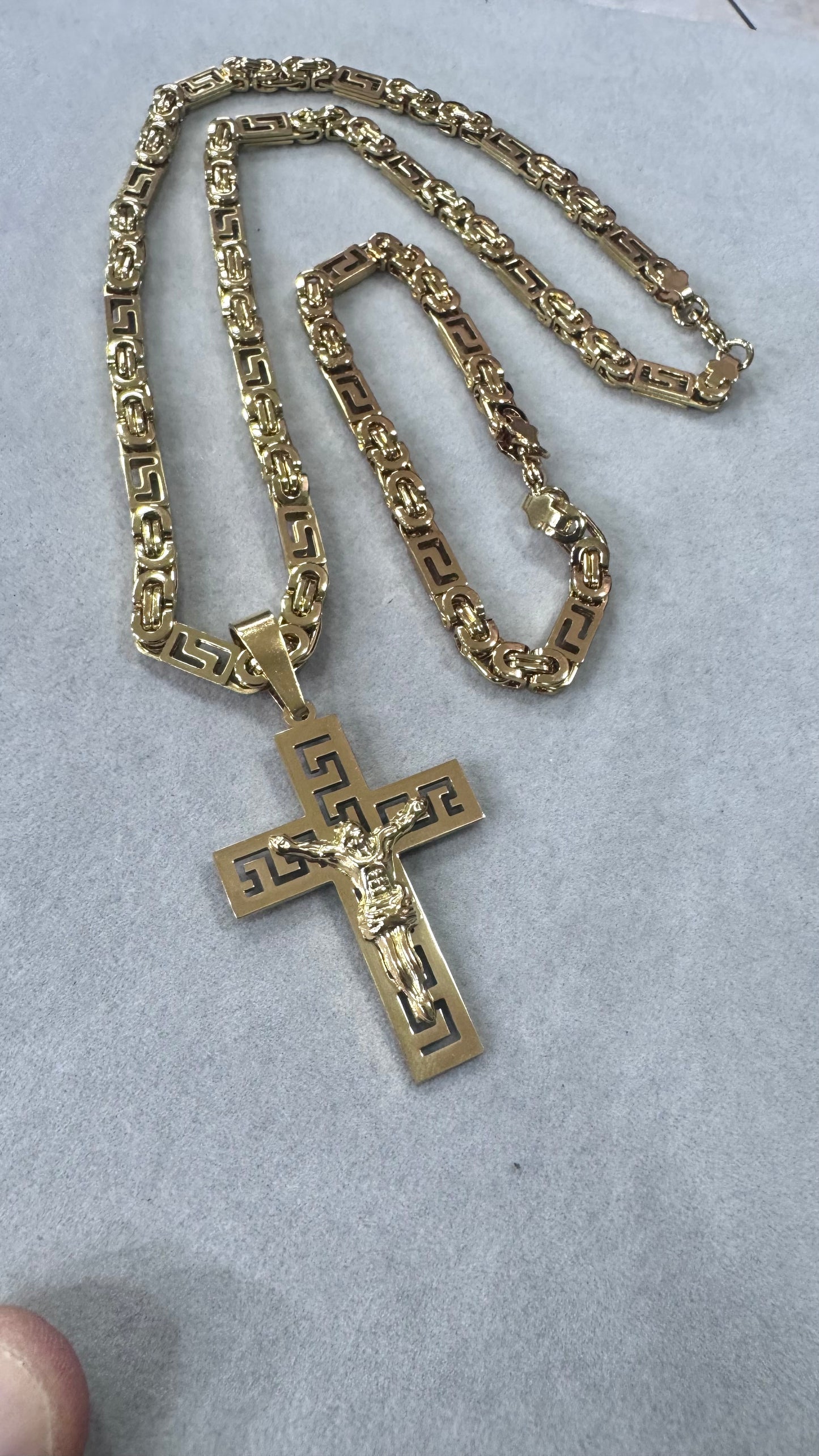 Combo Kit greca acciaio oro *224
