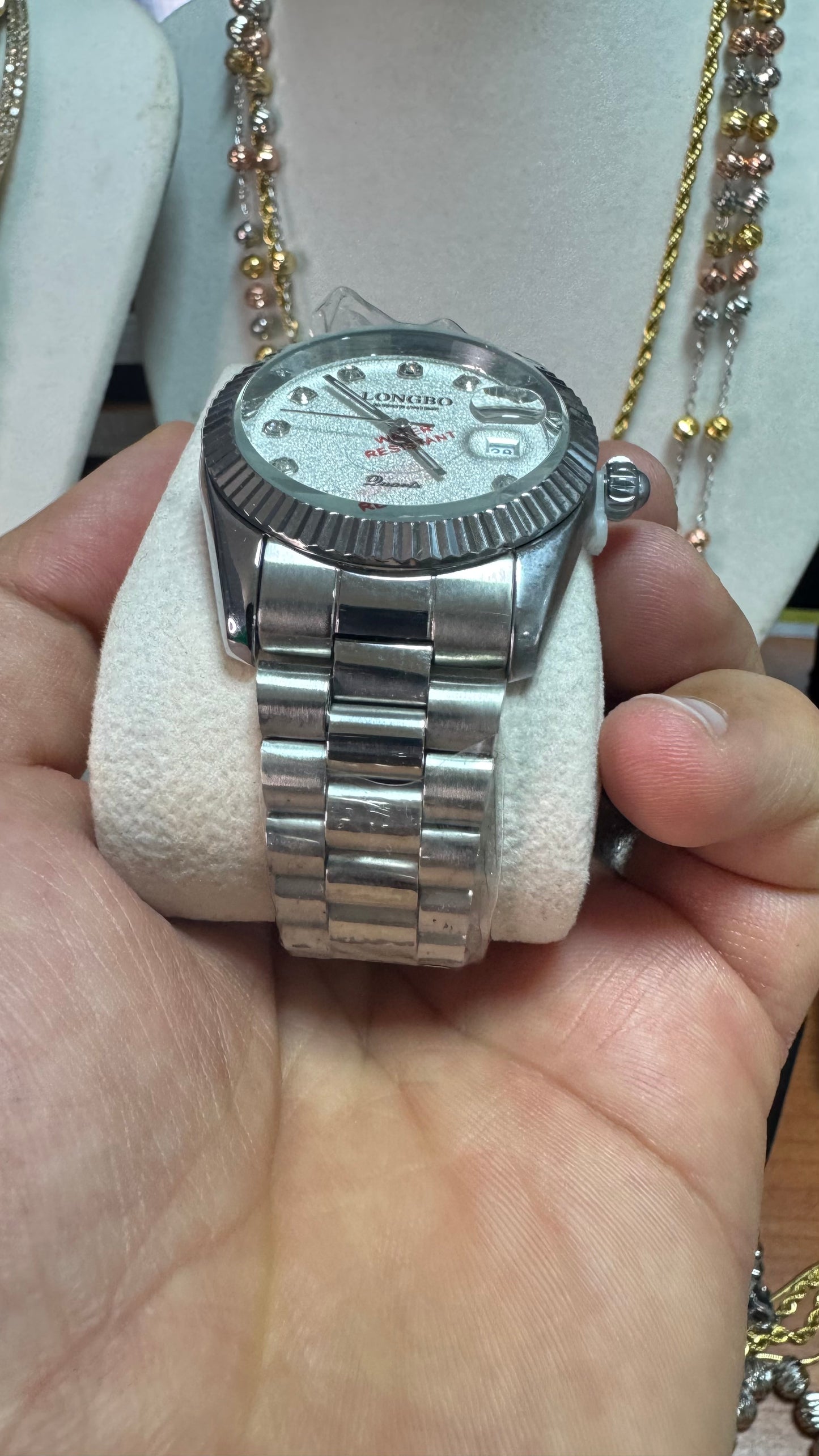 Orologio color argento *18