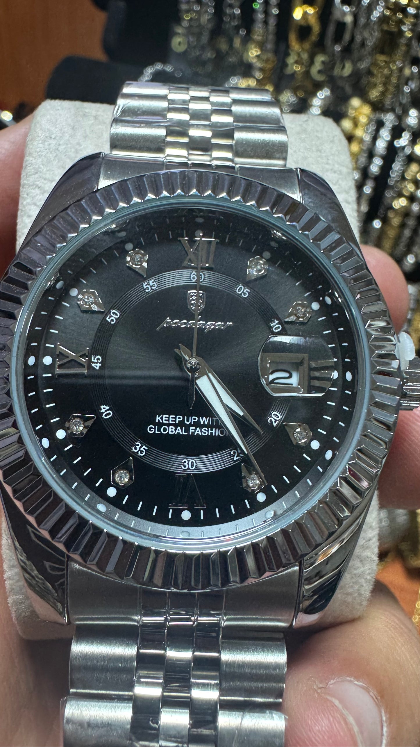 Orologio acciaio argento *21