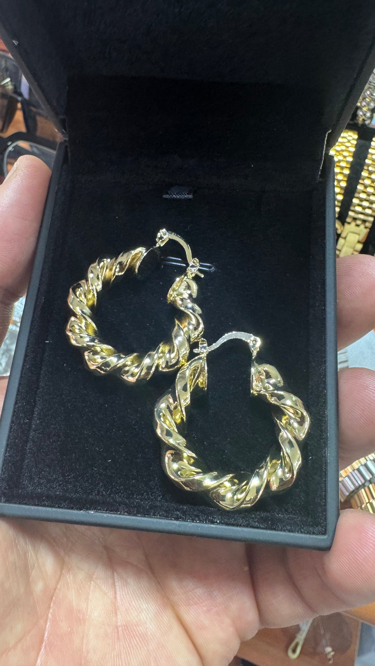 Orecchini intrecciati donna *39
