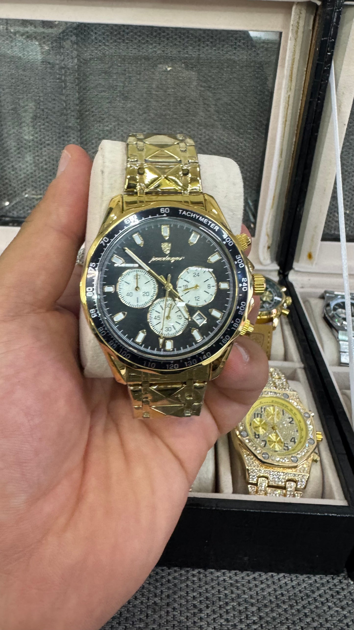 Orologio acciaio oro *30