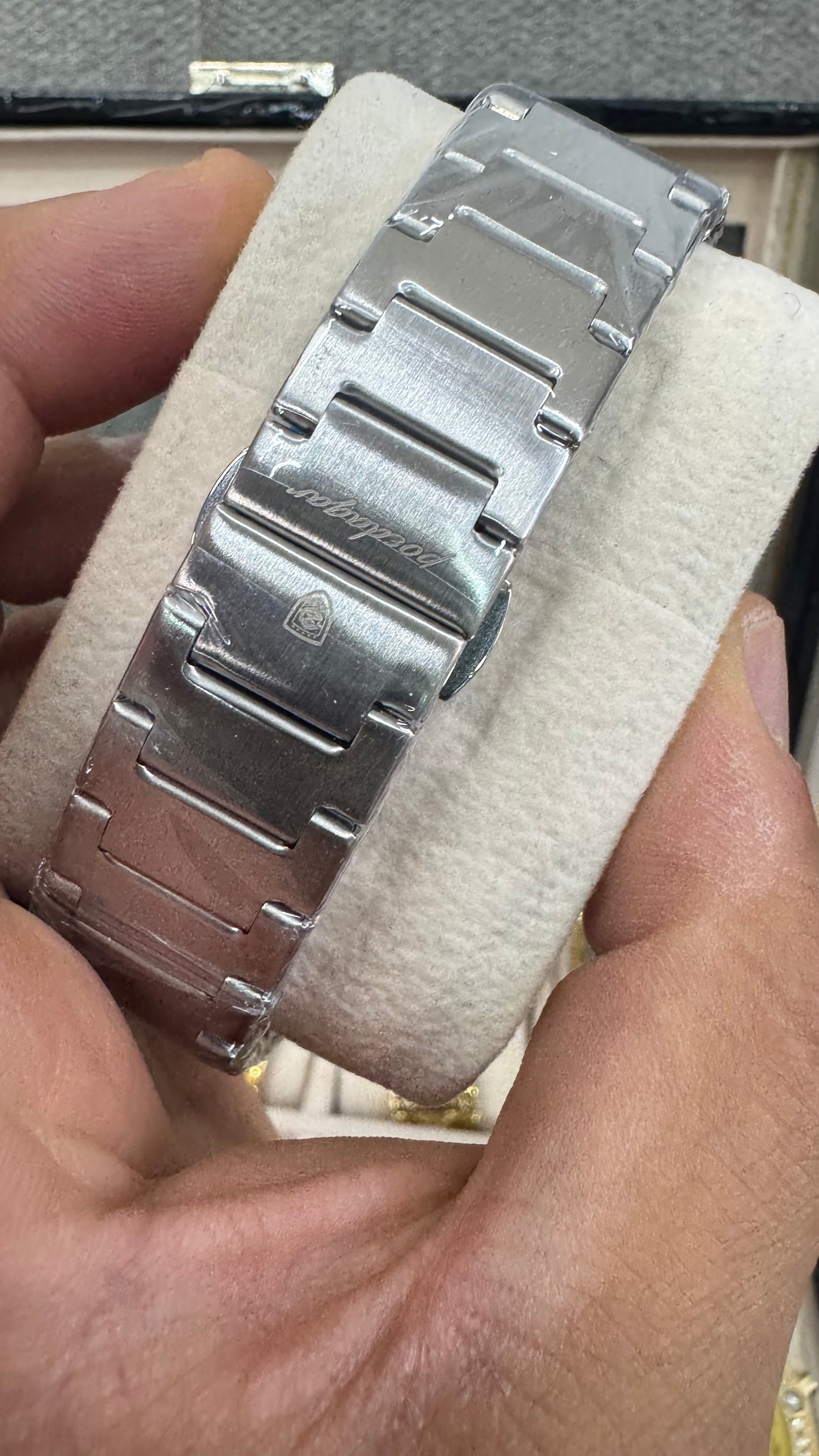 Orologio acciaio argento *23