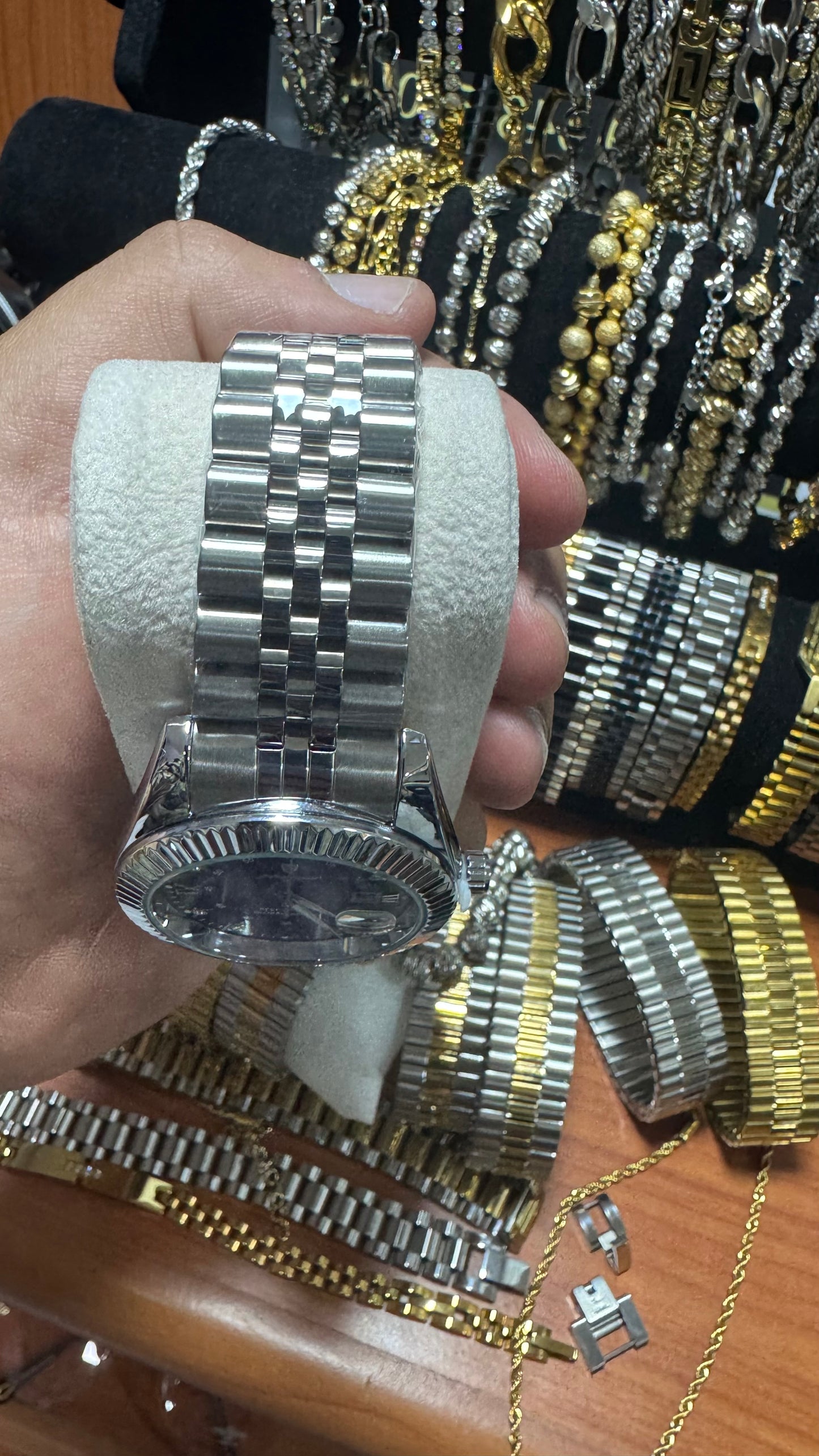 Orologio acciaio argento *21