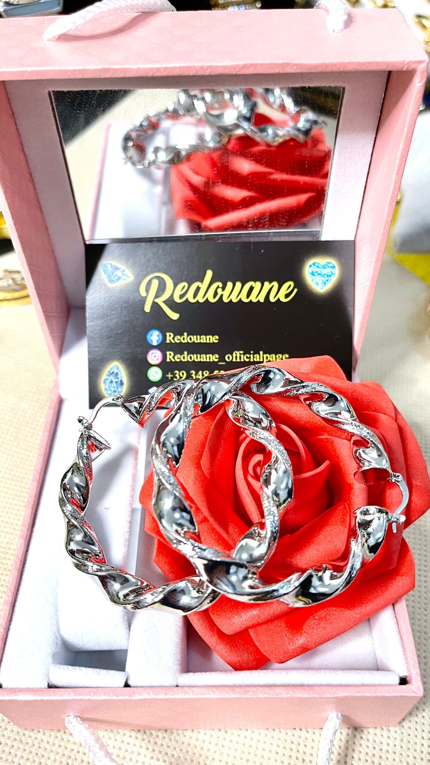 Orecchini intrecciati *06