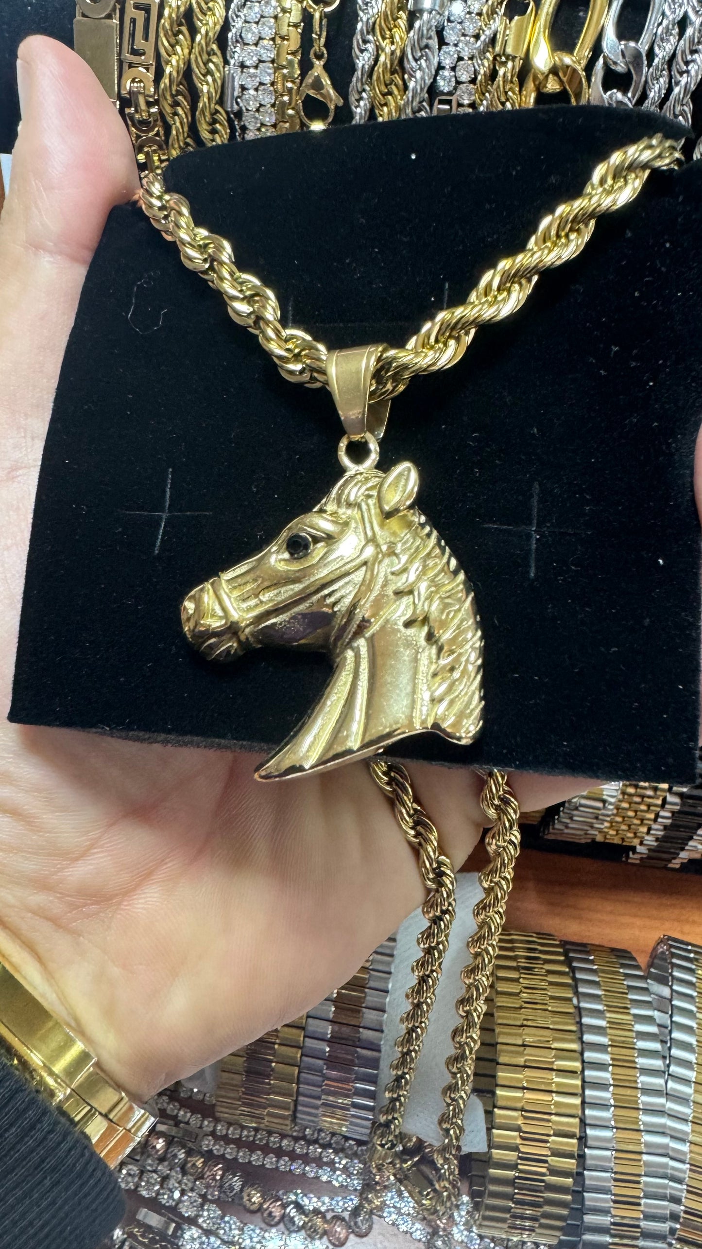 Combo kit oro acciaio cavallo*50