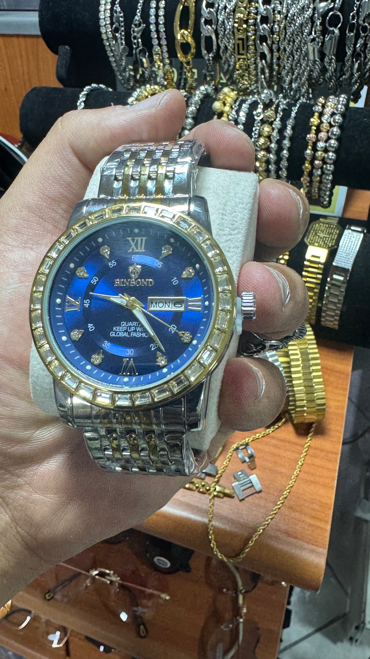 Orologio acciaio oro *20