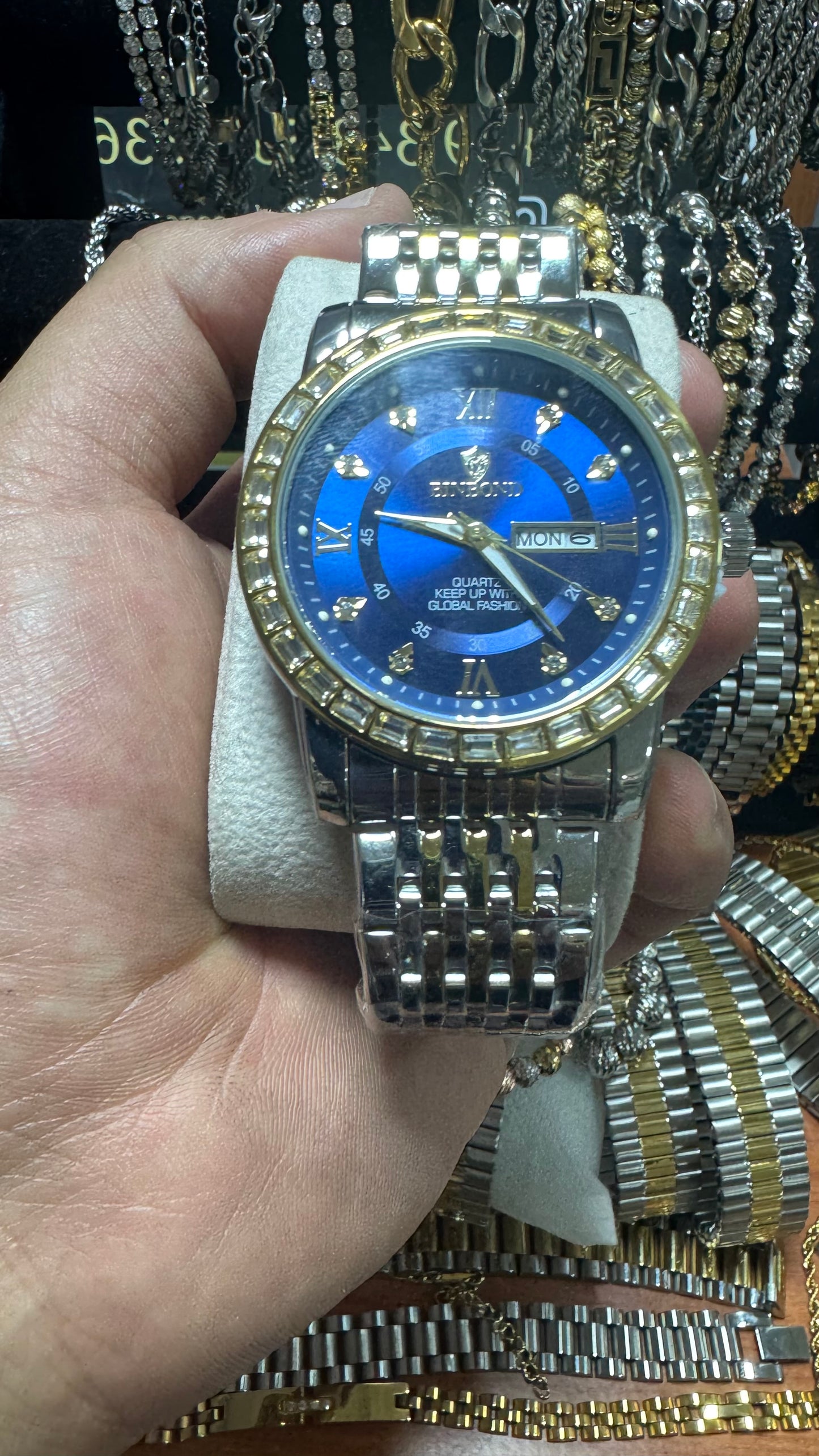 Orologio acciaio oro *20