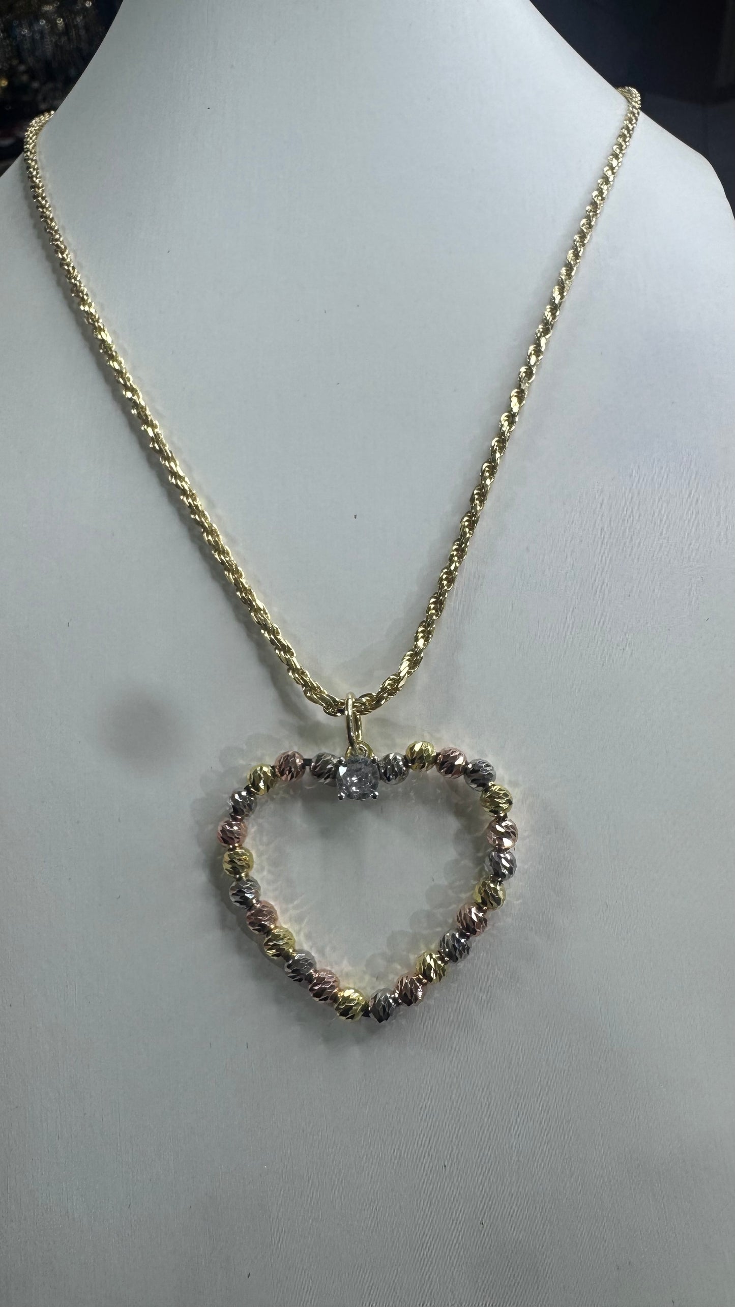 Collana Argento 925 cuore MILLELUCI*619