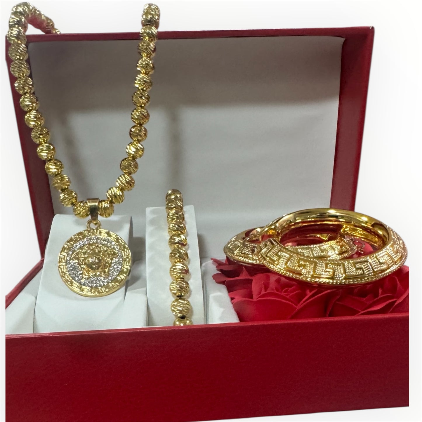 Combo tris milleluci medusa oro*15