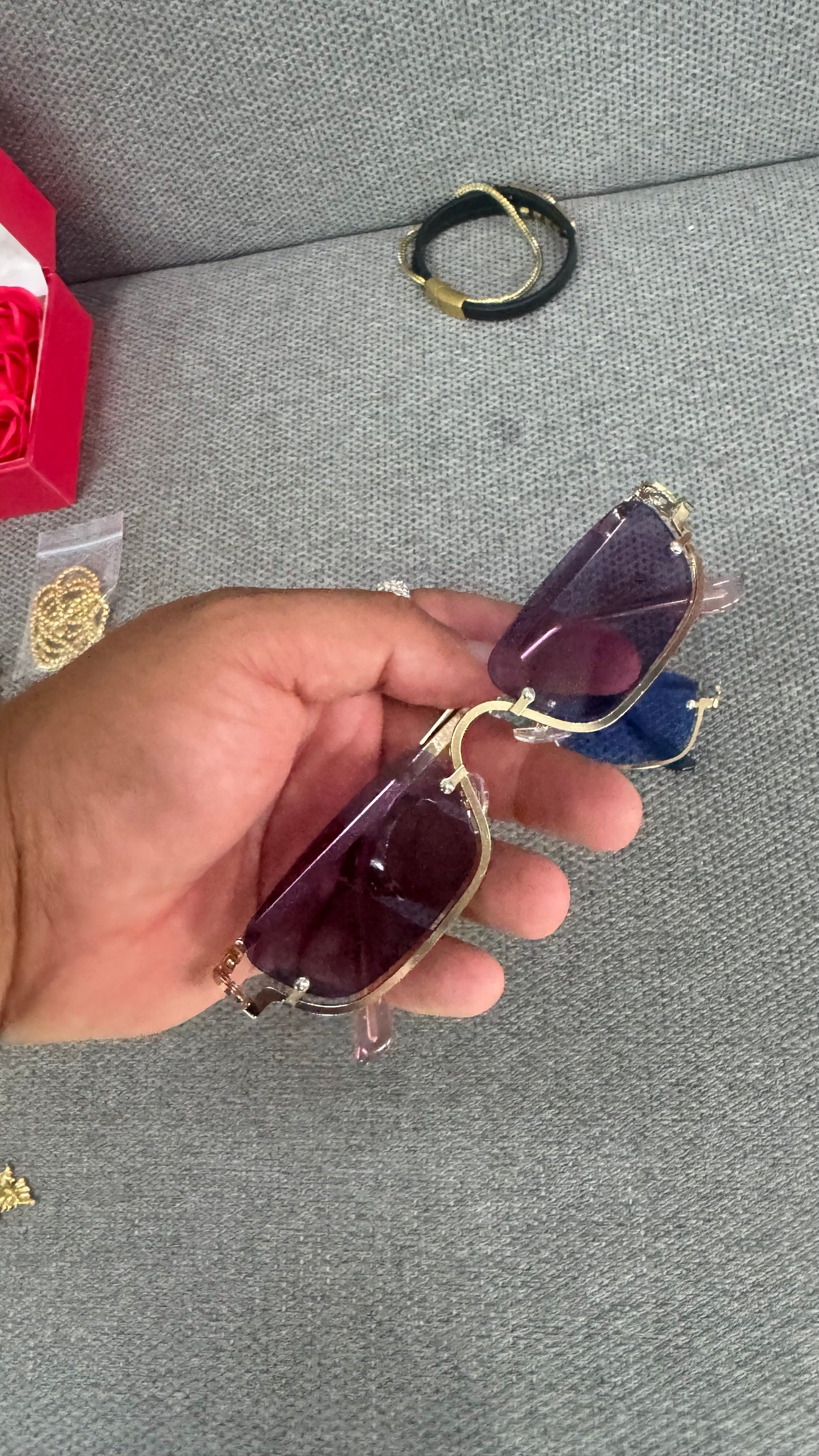 Occhiali violet unisex *53