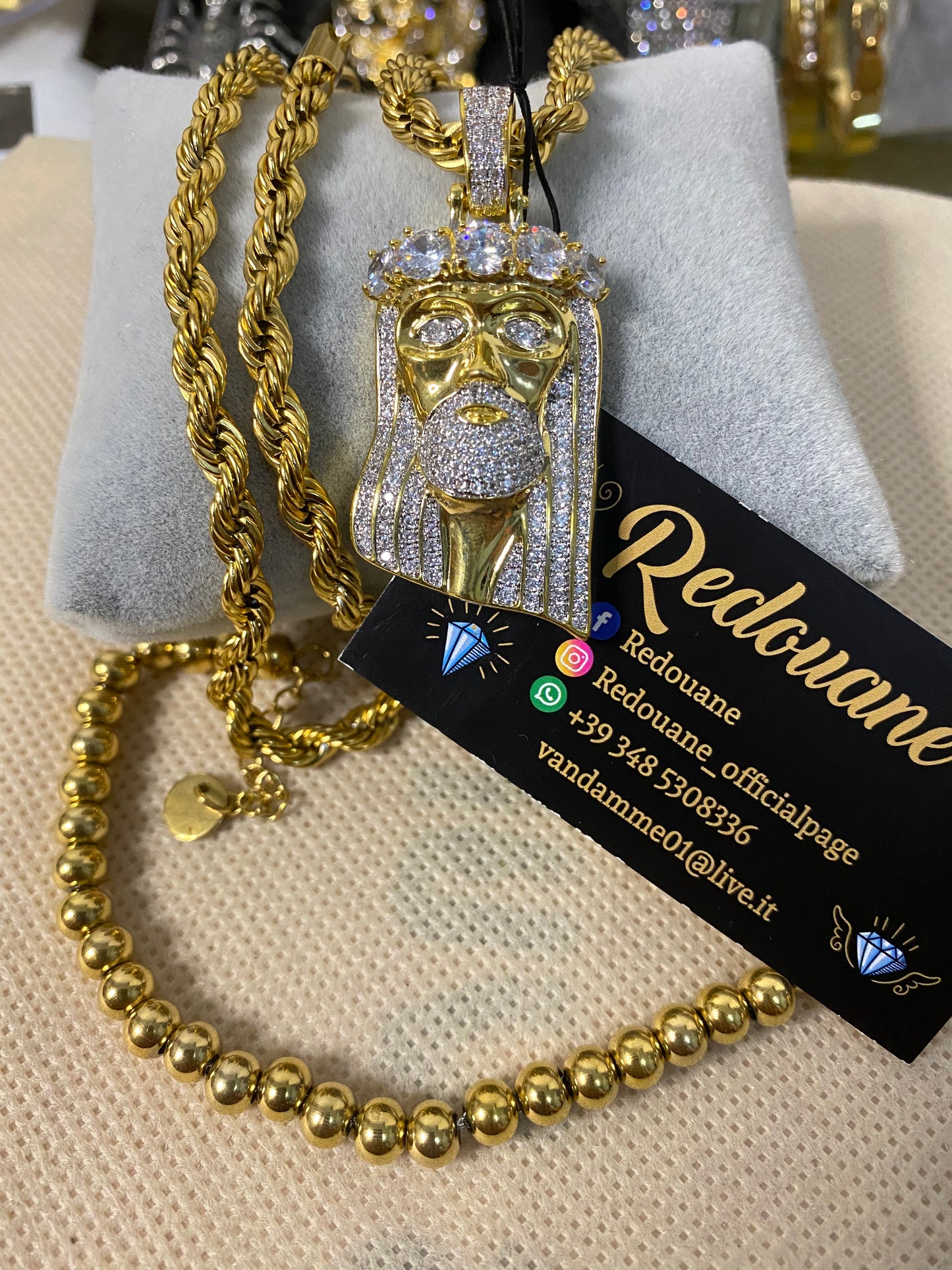 Combo kit acciaio oro *80