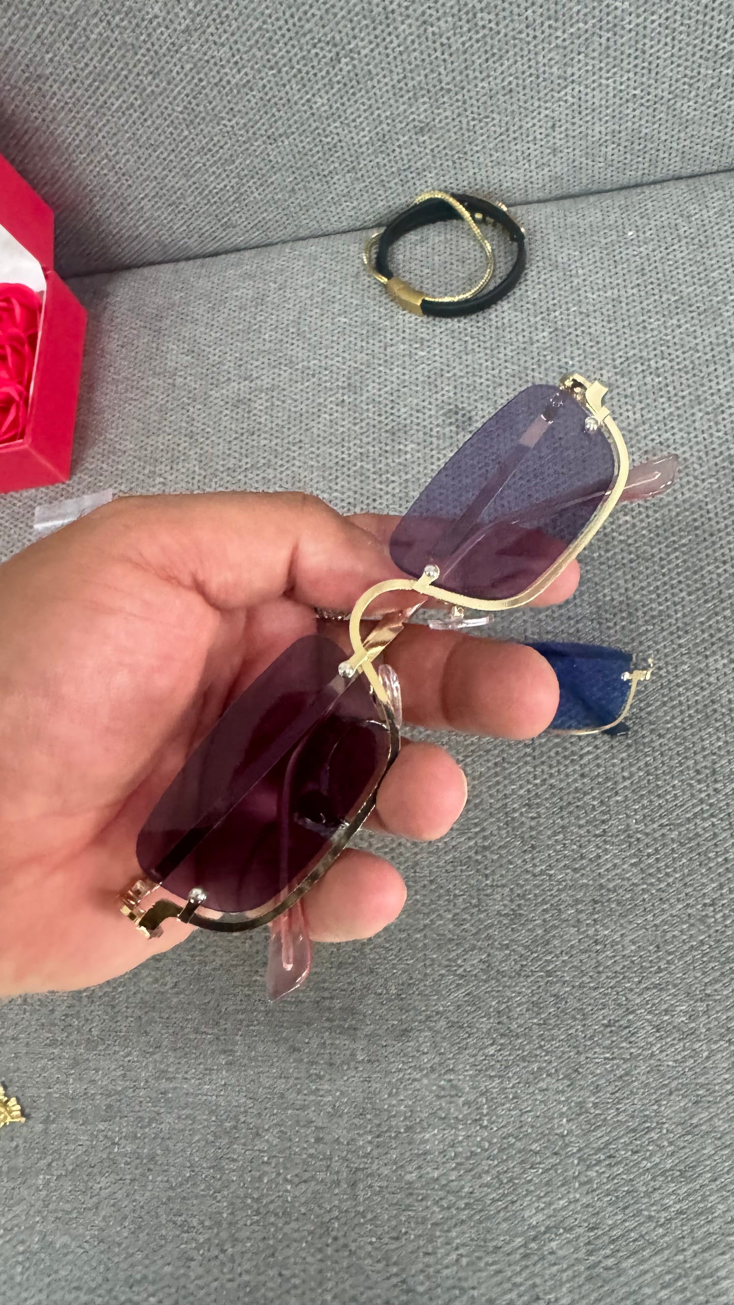 Occhiali violet unisex *53