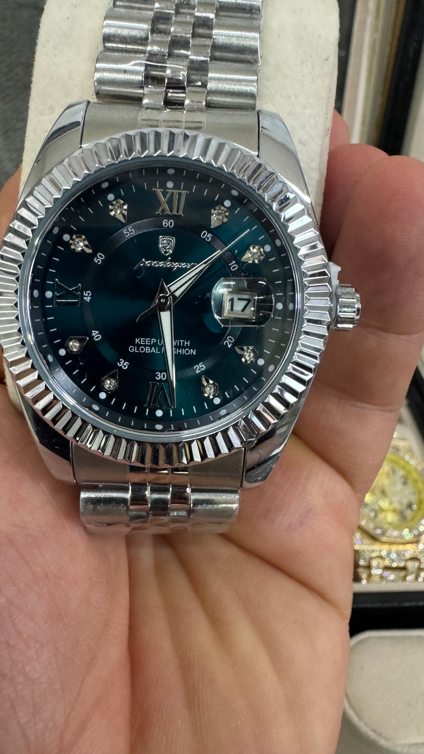 Orologio acciaio argento *21