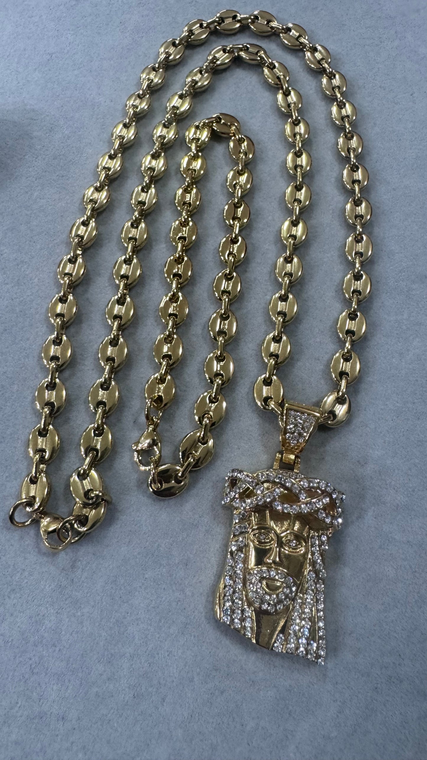 Combo Kit Gesù marina acciaio oro *249