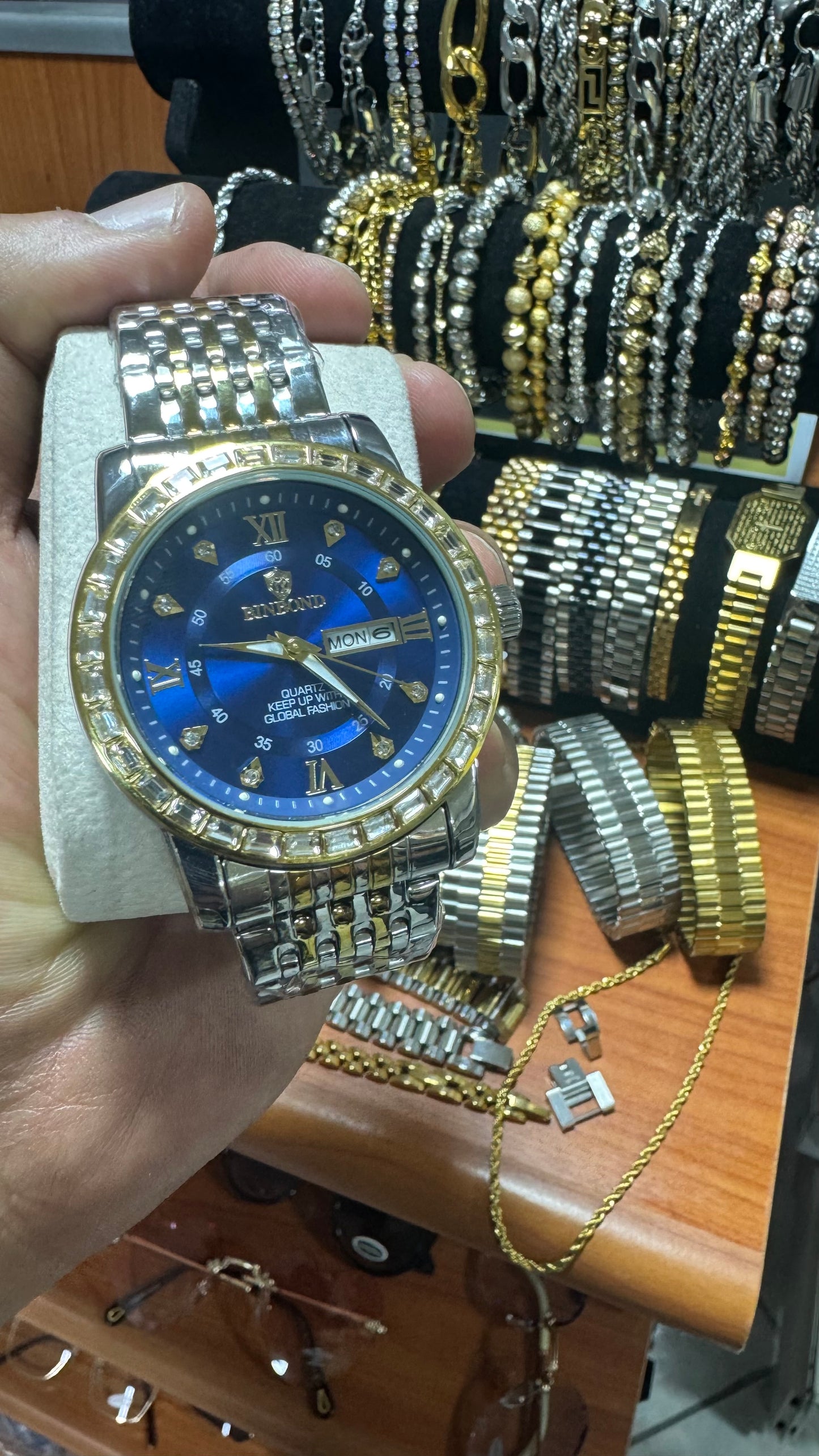 Orologio acciaio oro *20