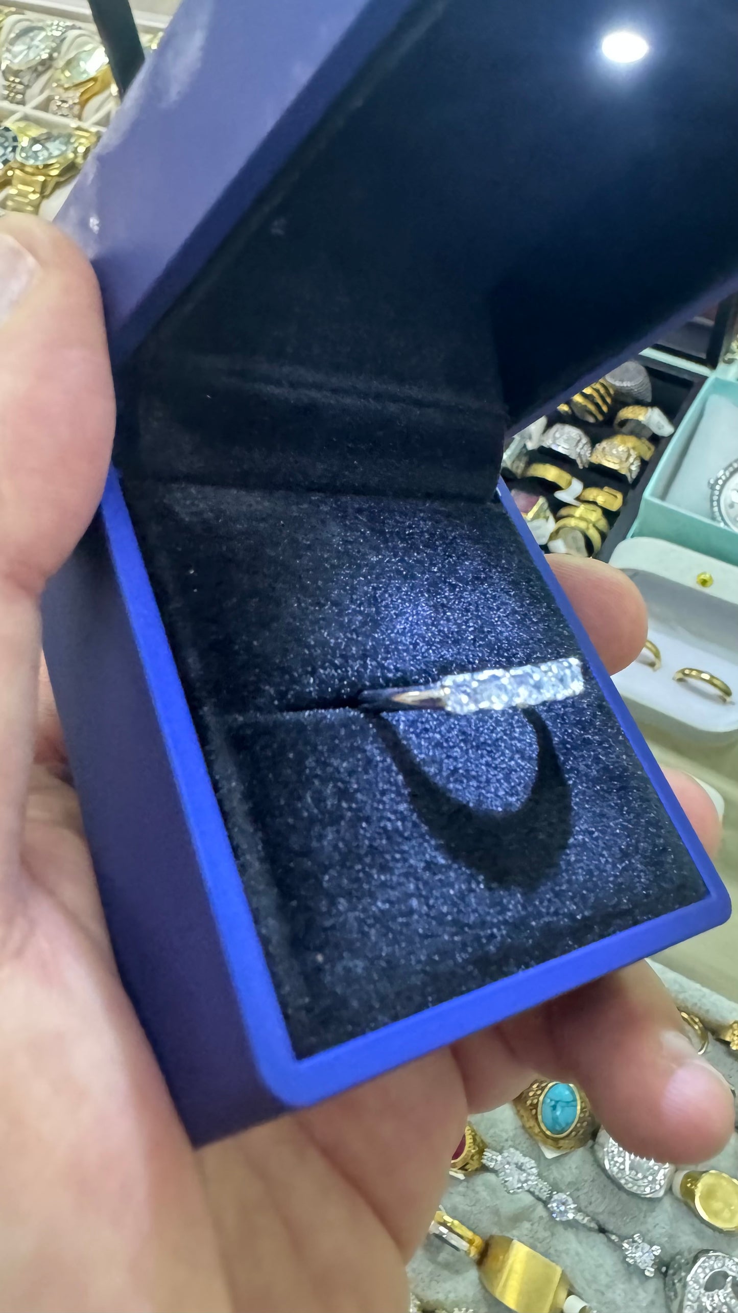 Anello donna acciaio *23