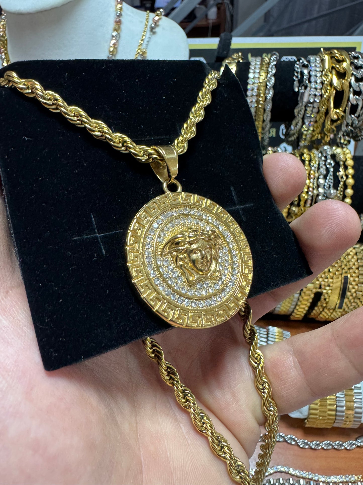 Combo kit oro medusa acciaio *63