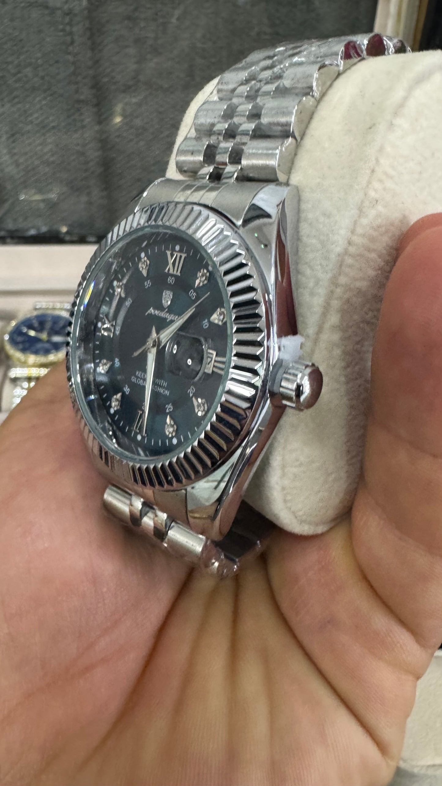 Orologio acciaio argento *21