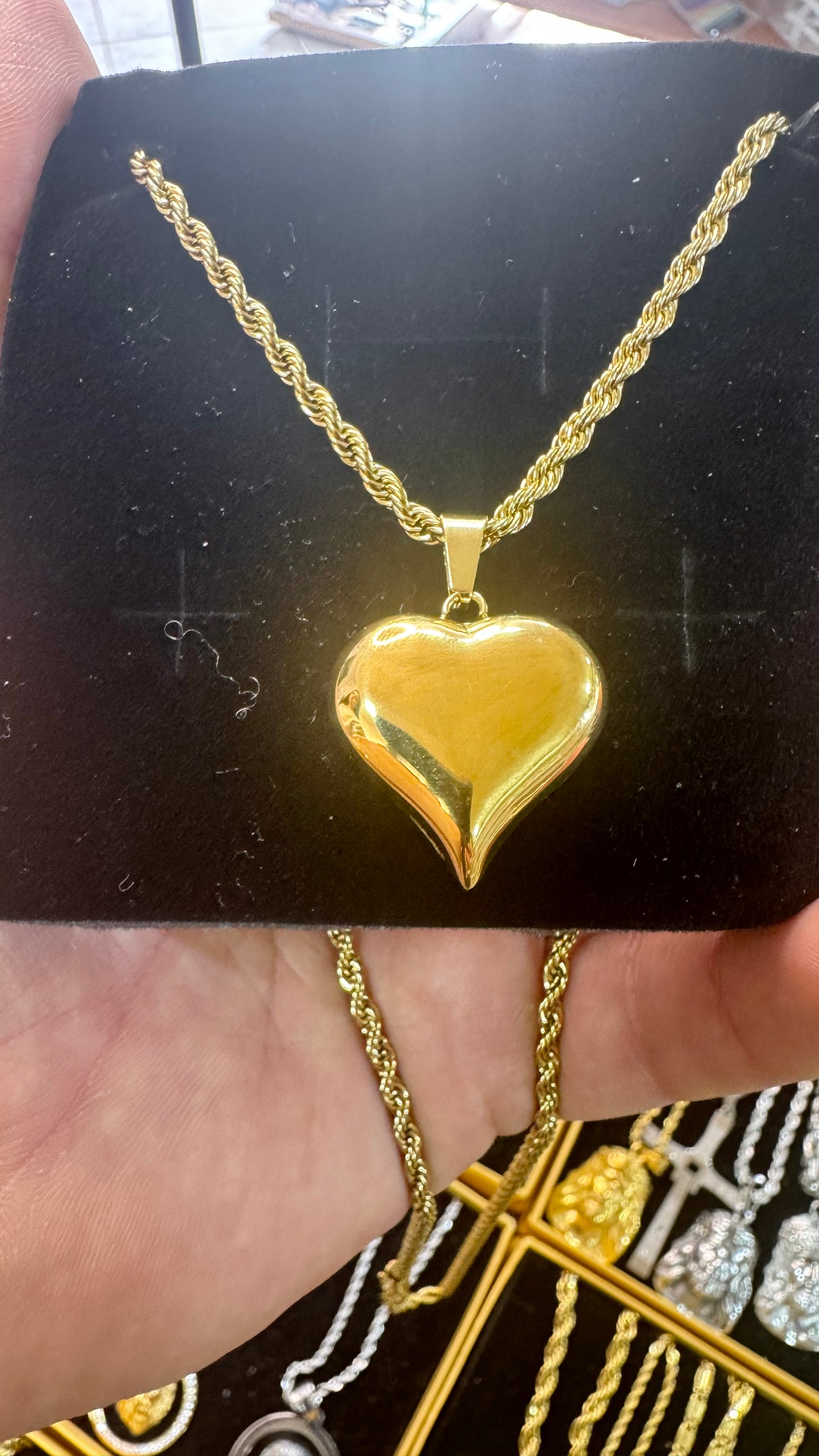 Collana donna con cuore*25