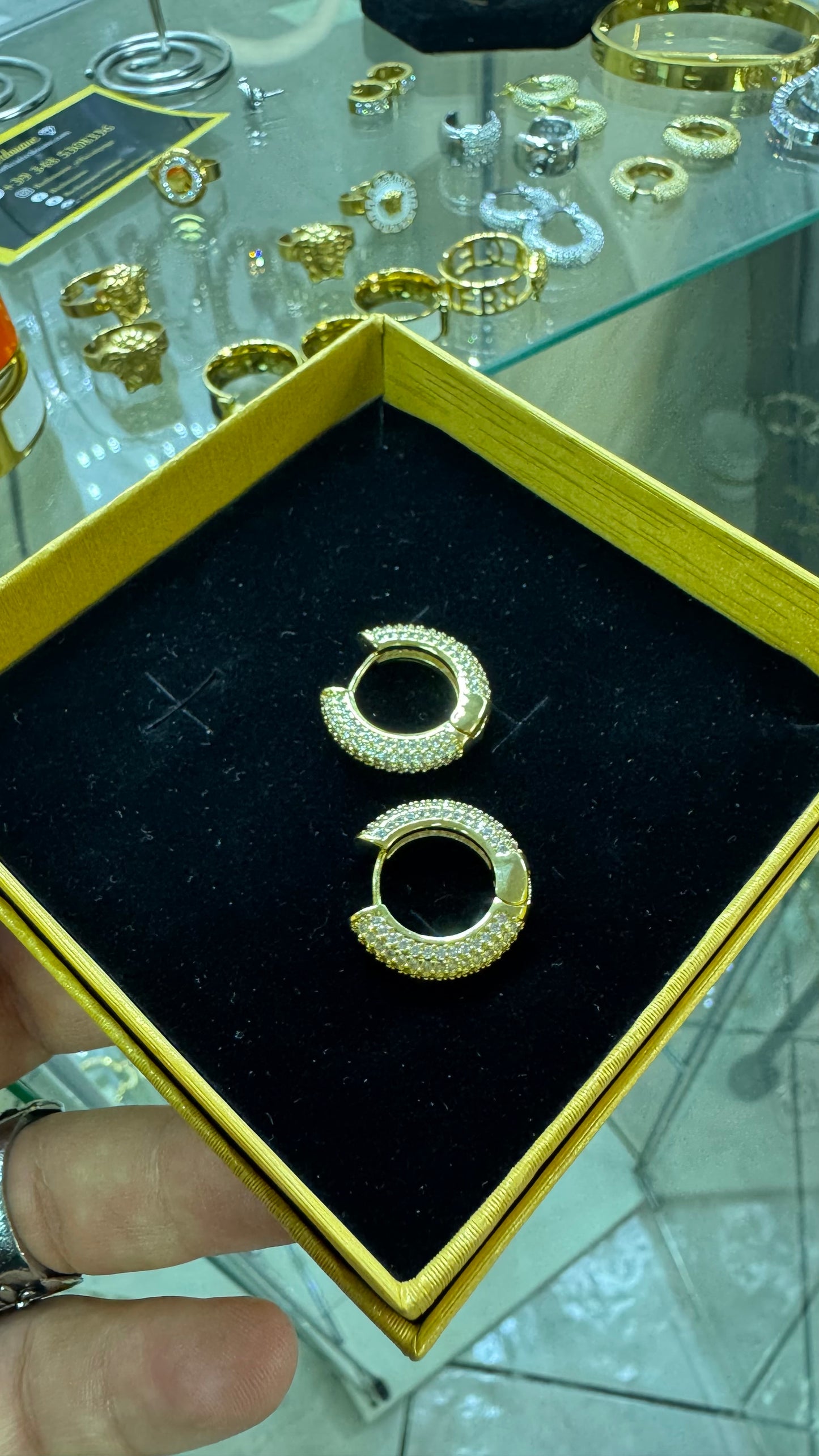 Orecchini unisex Diamond*26