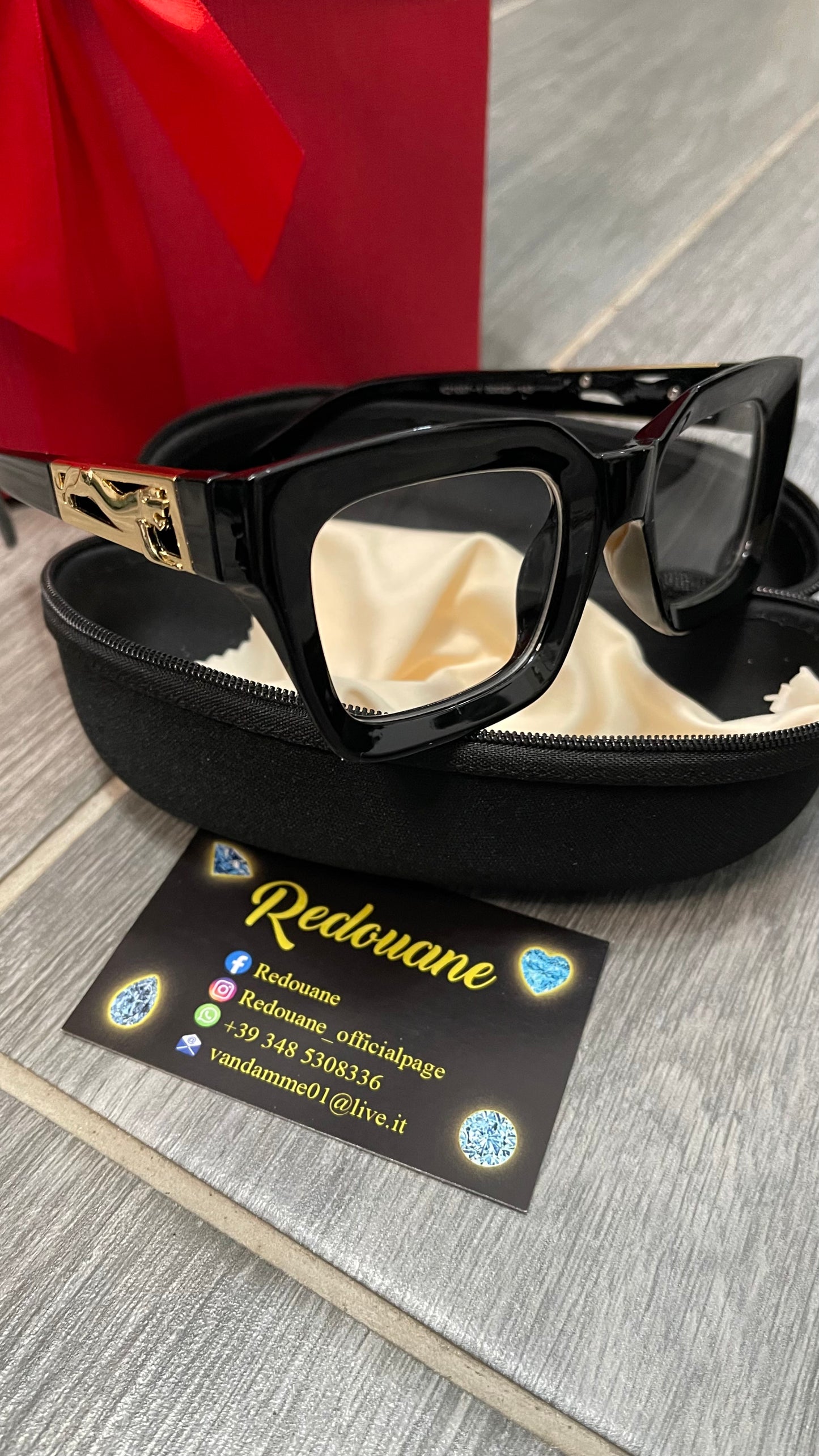 Occhiali trasparenti unisex *17
