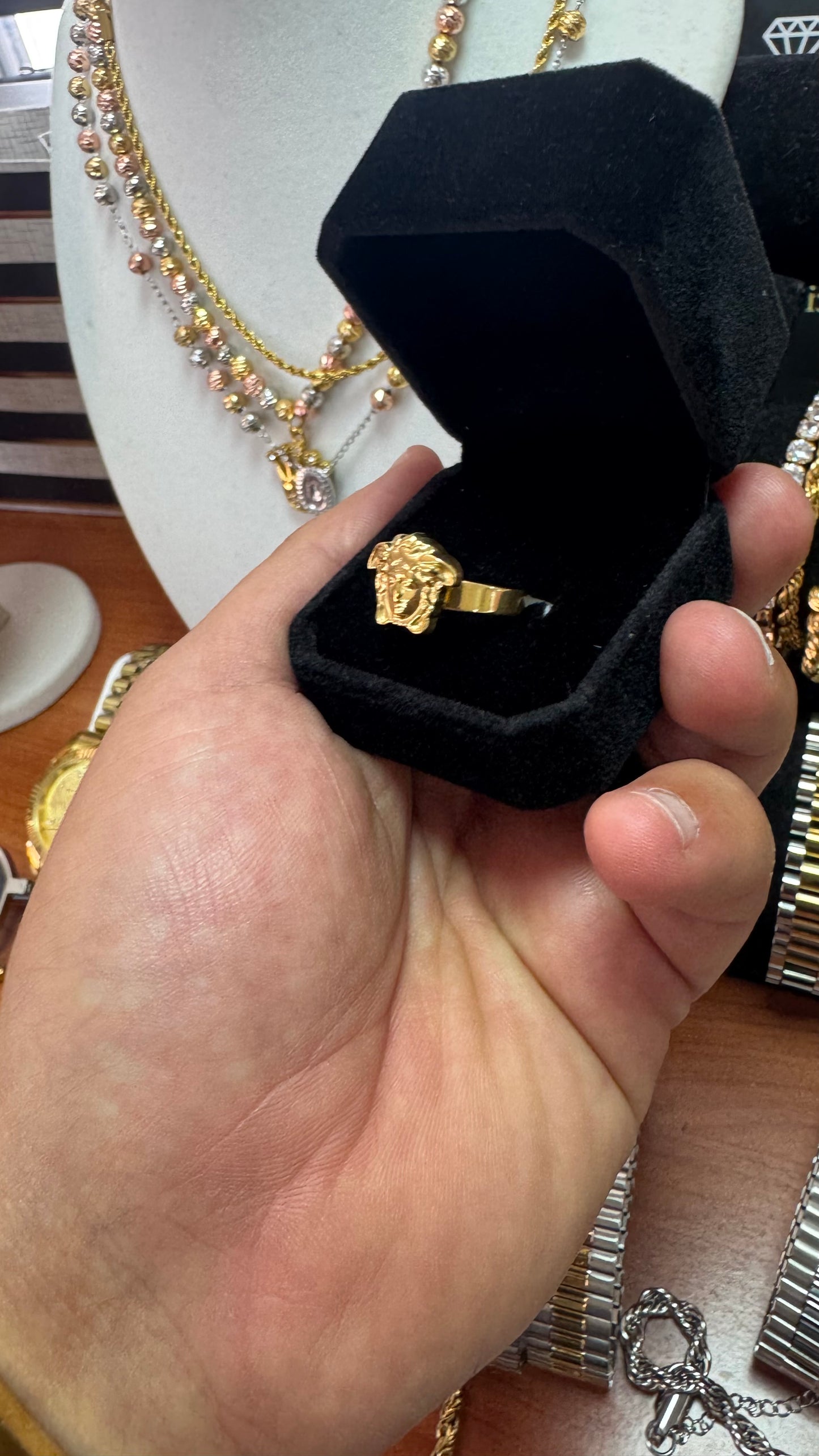 Anello regolabile acciaio *38