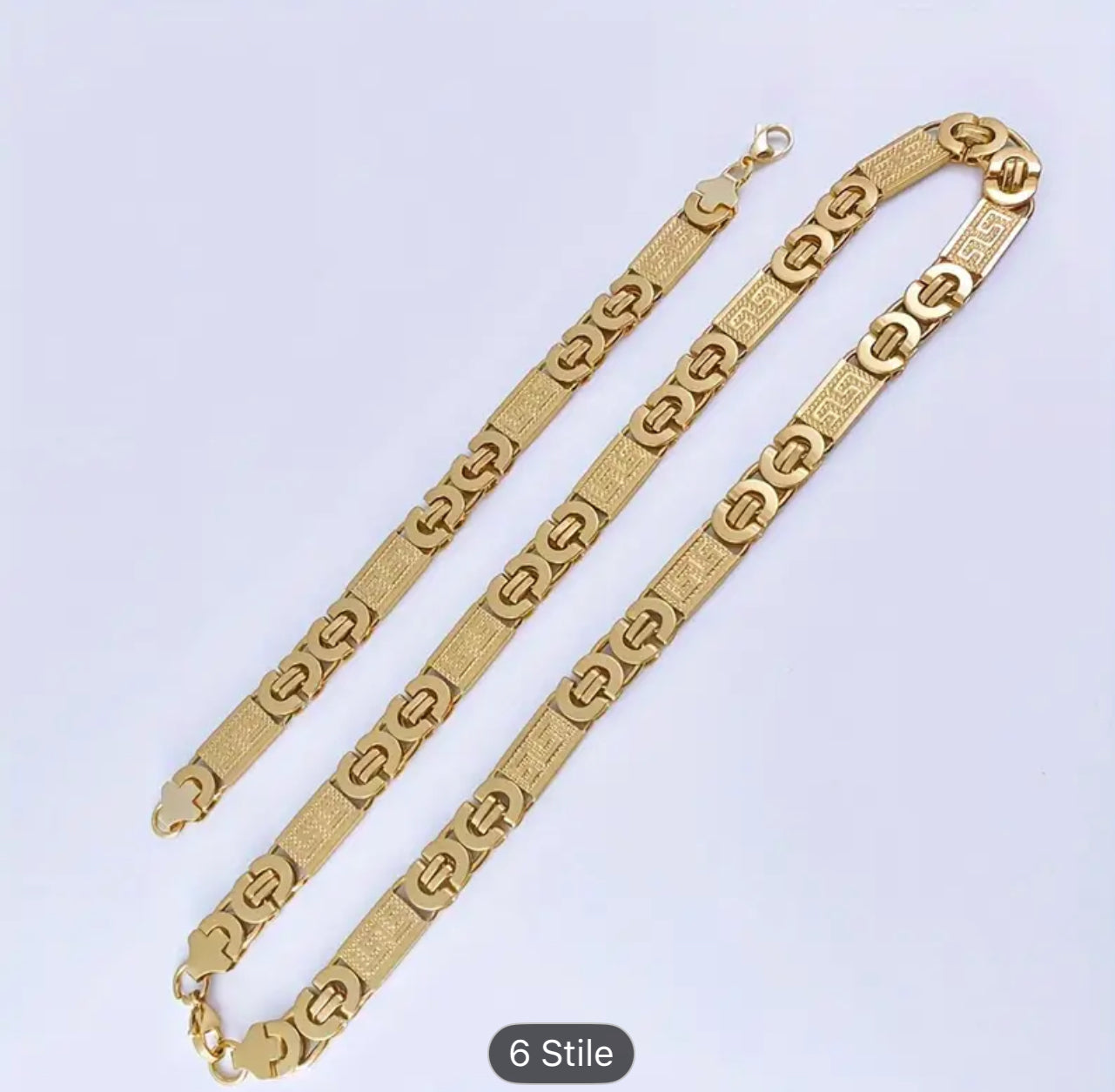Combo Kit acciaio oro Greca *111