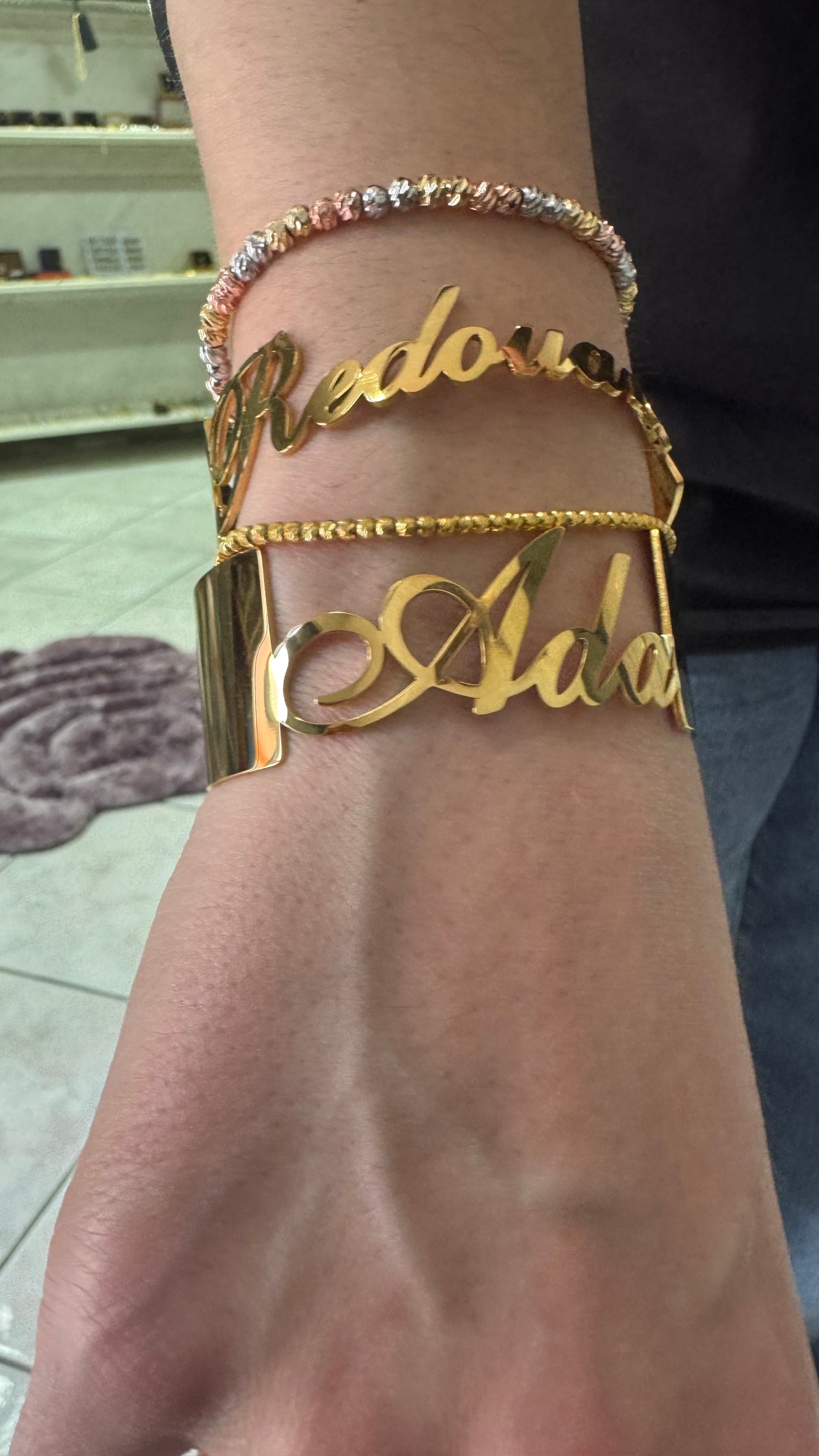 Bracciale personalizzato Acciaio *90