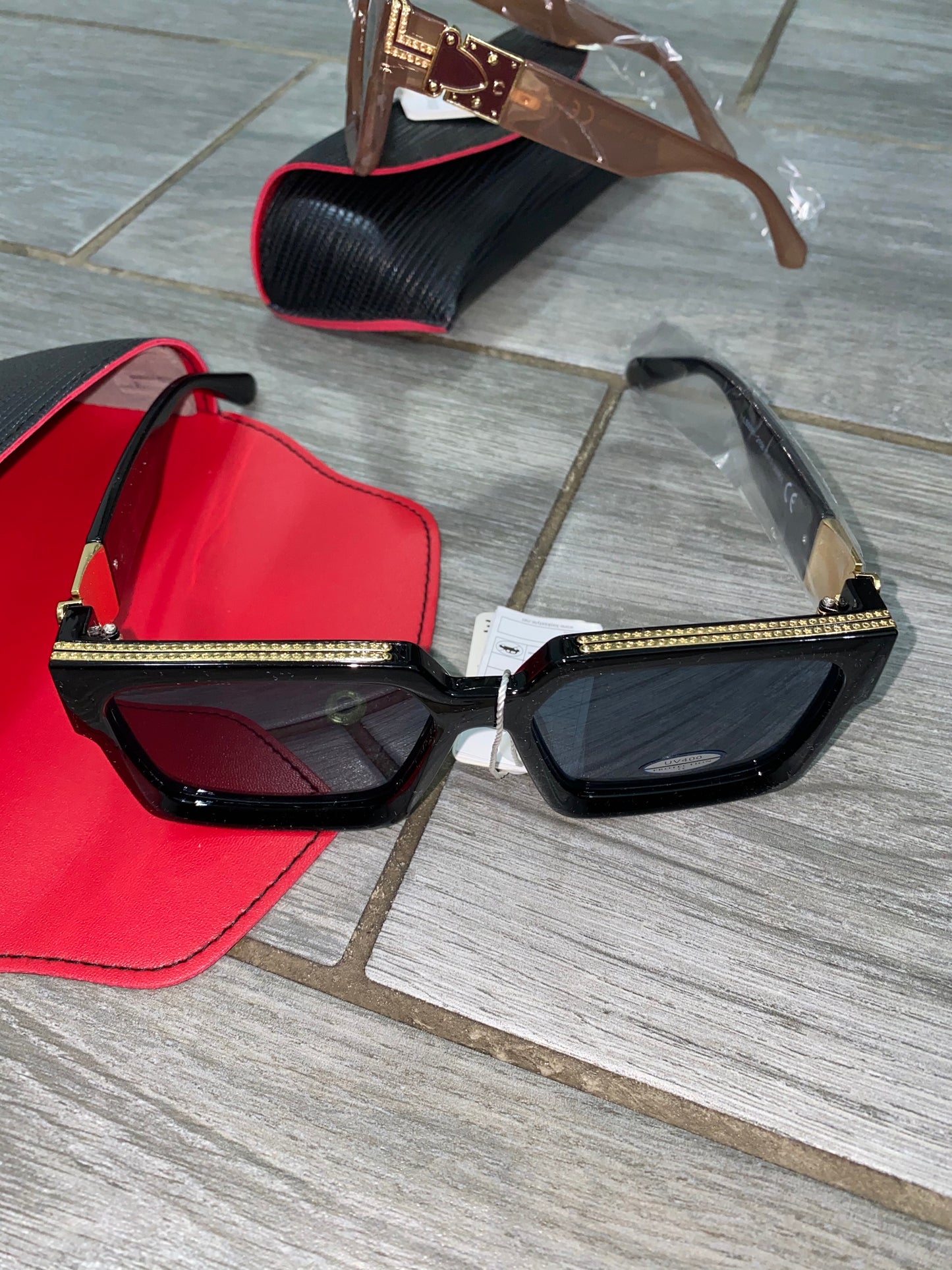 Occhiali nera unisex *11