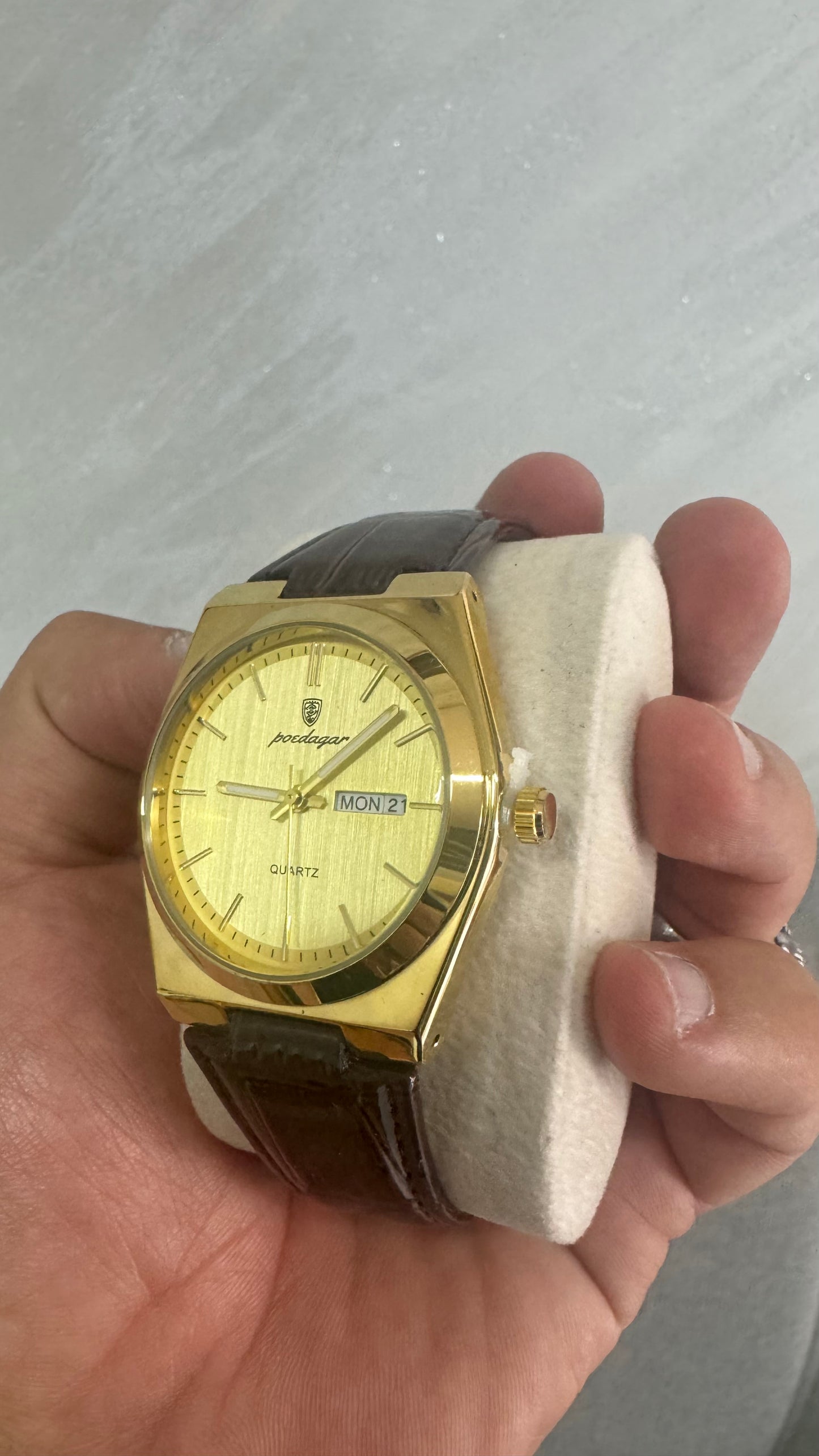 Orologio acciaio oro *33