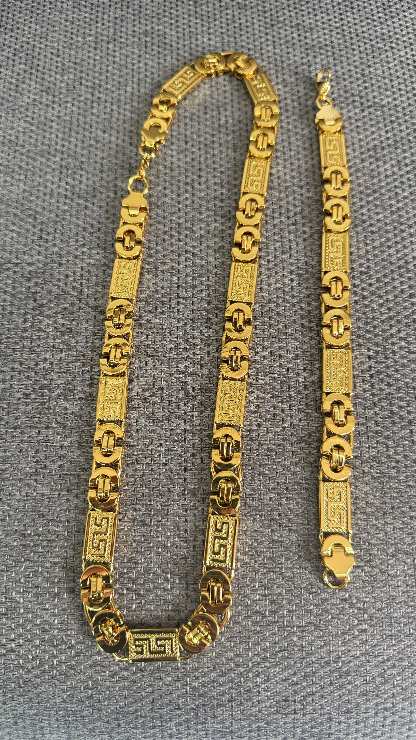 Combo Kit acciaio oro Greca *111