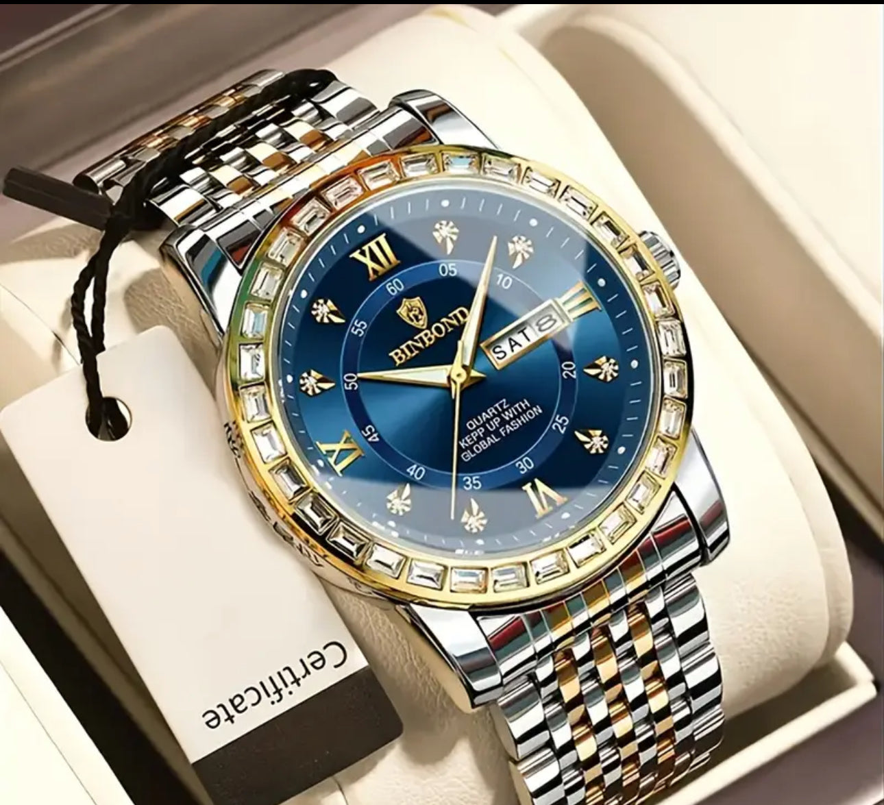 Orologio acciaio oro *20