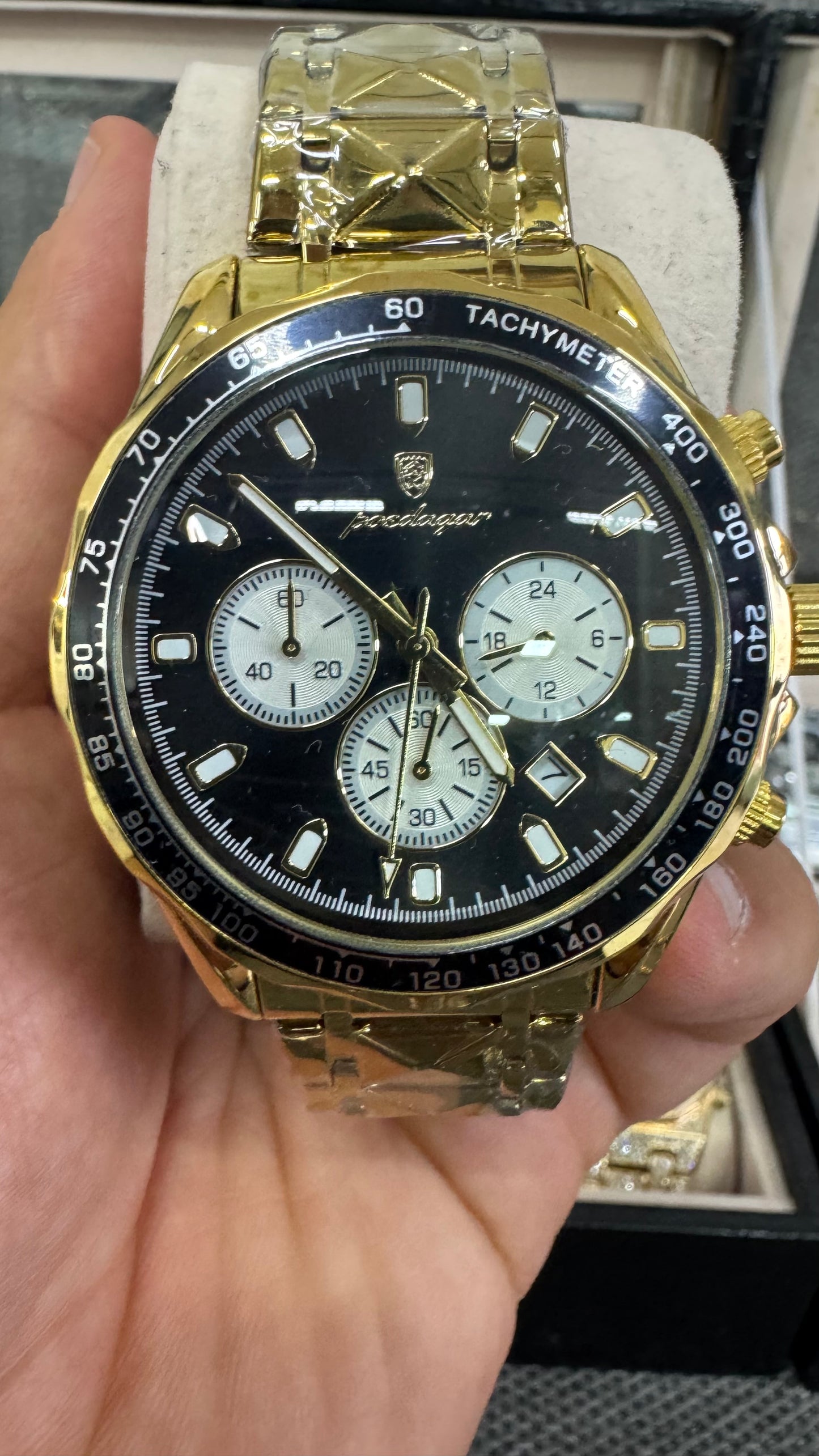 Orologio acciaio oro *30