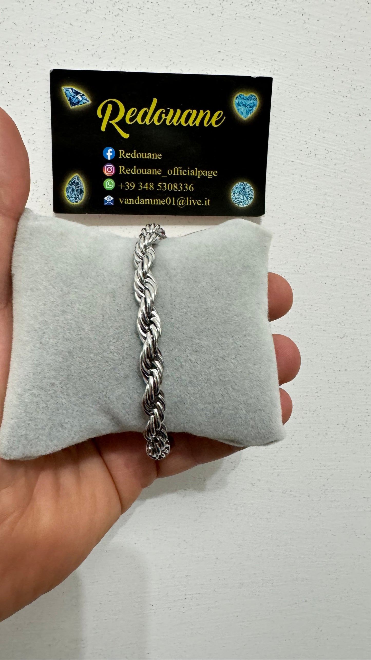 Bracciale acciaio unisex *24