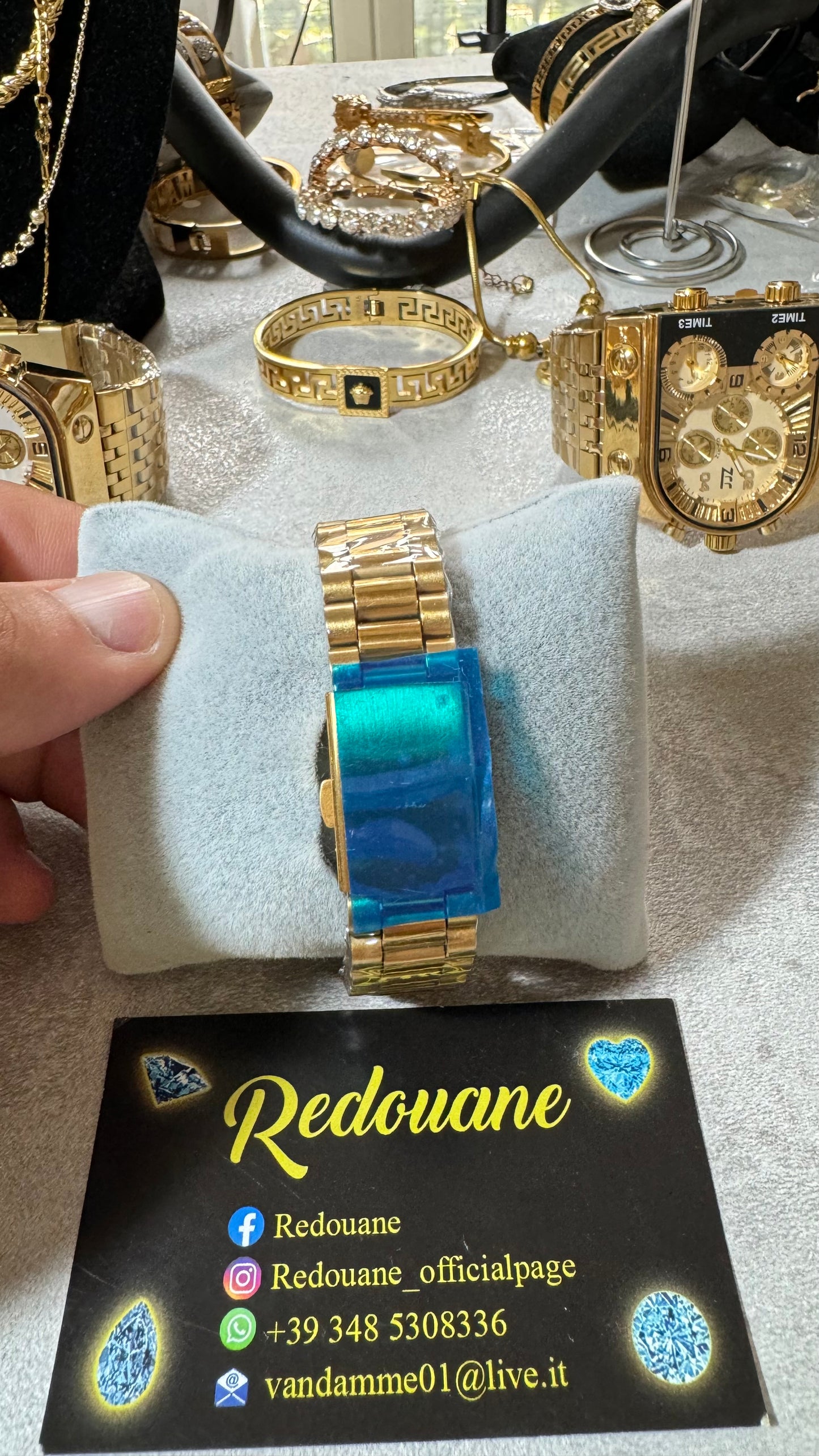 Orologio unisex oro acciaio *04