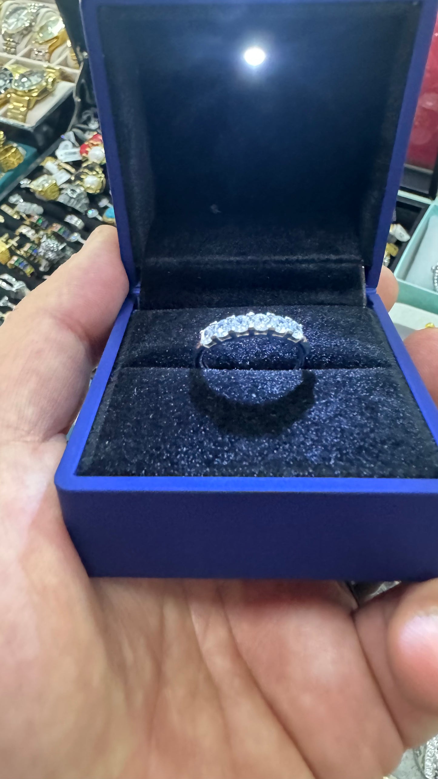 Anello donna acciaio *23