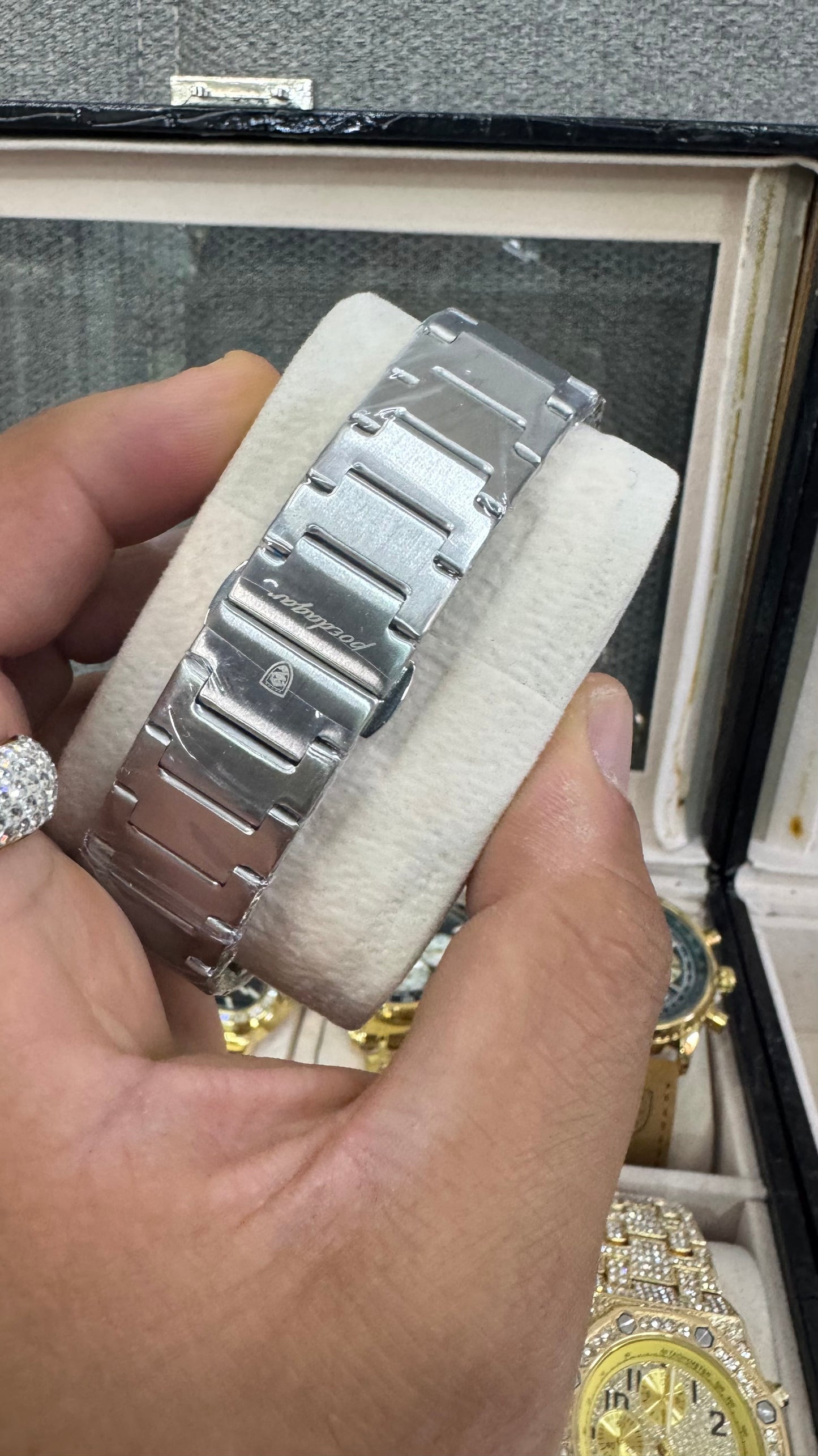 Orologio acciaio argento *23