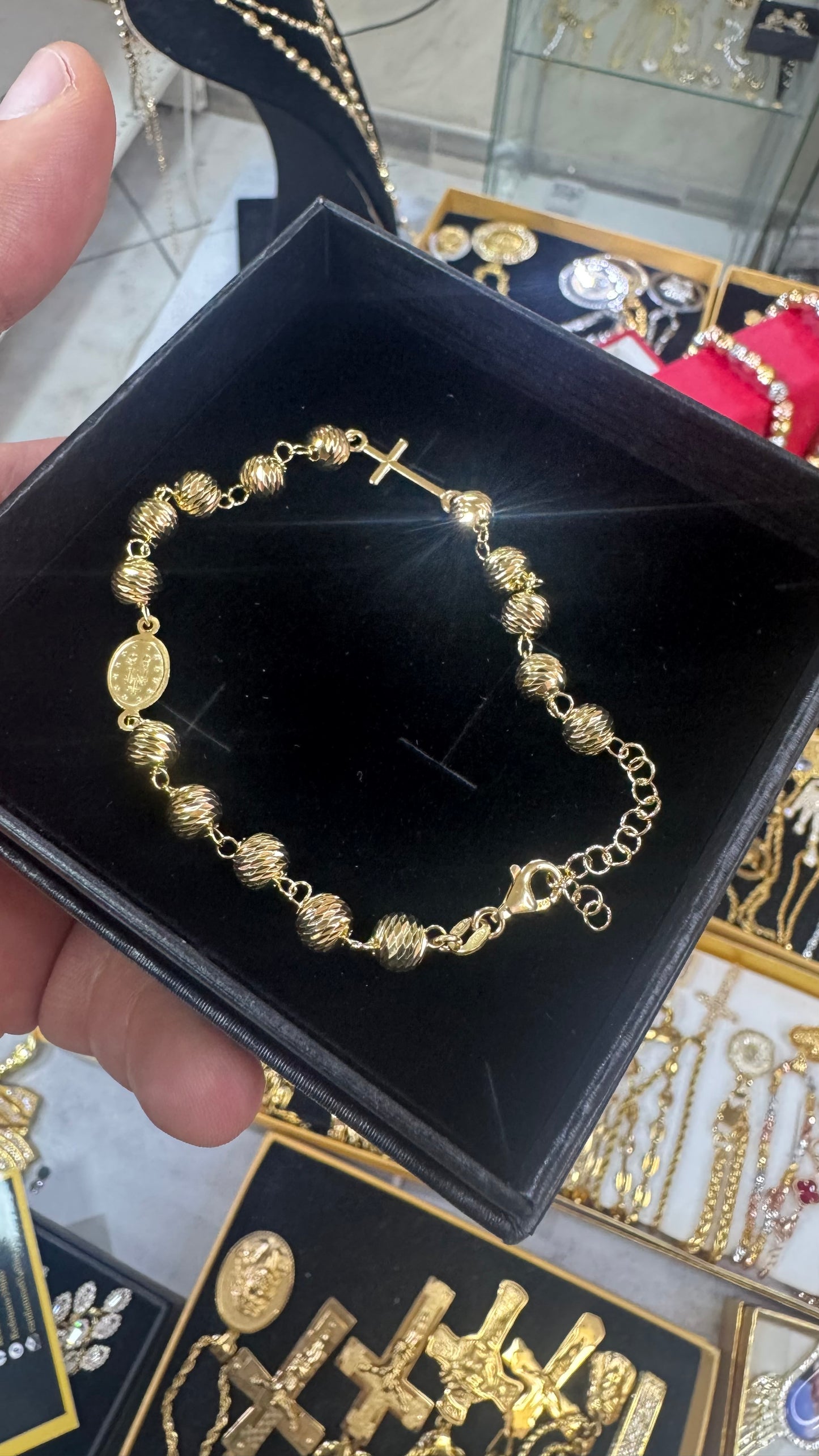 Bracciale Rosario Argento 925 *613