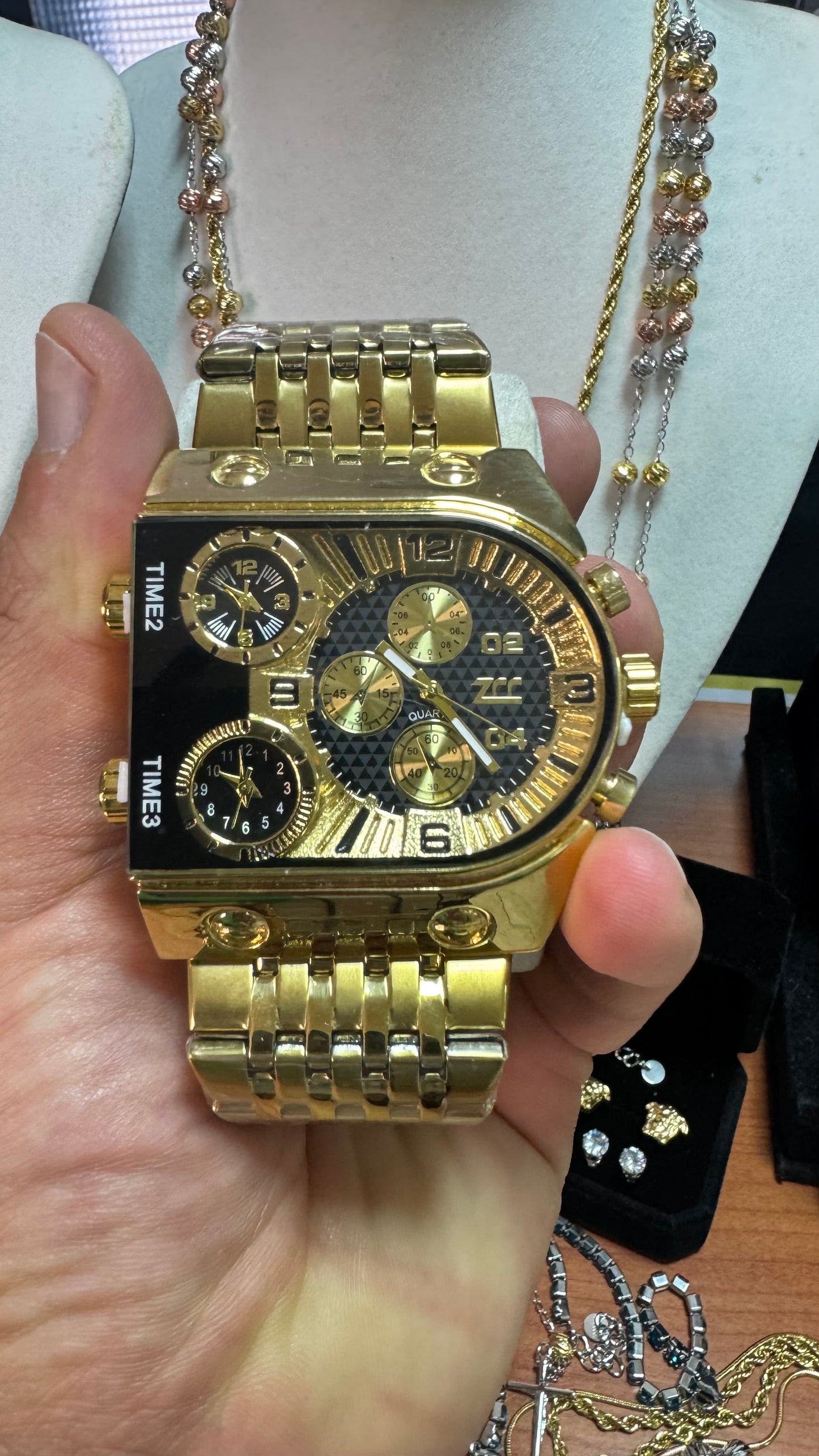 Orologio oro acciaio *16