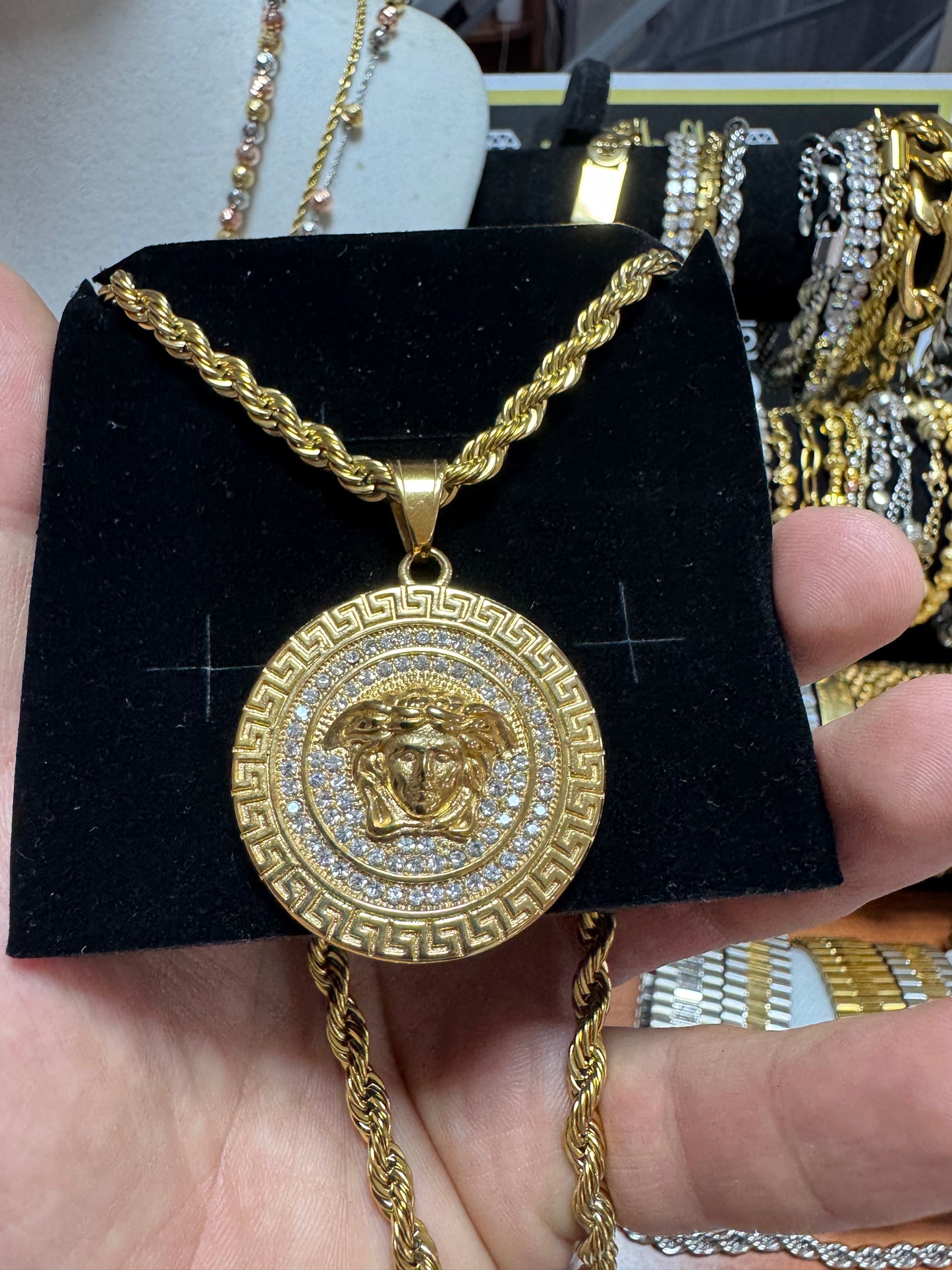 Combo kit oro medusa acciaio *63