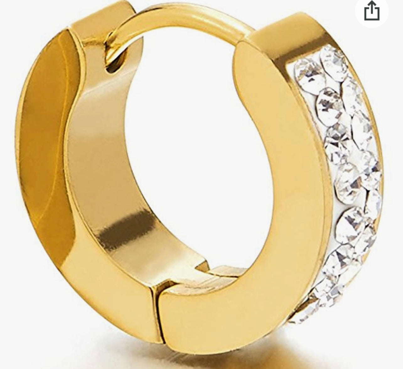 Orecchini unisex acciaio *07