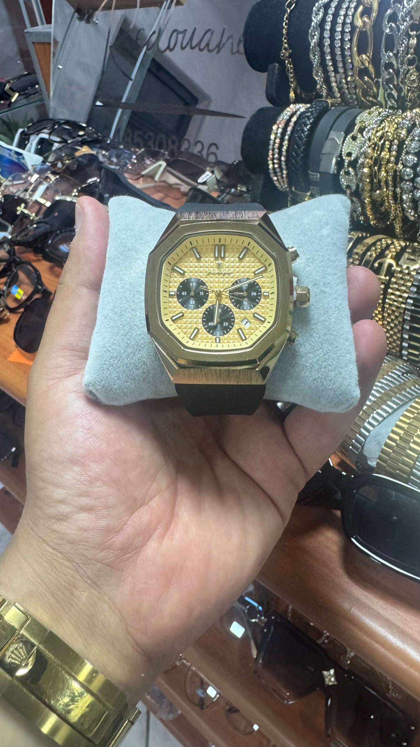 Orologio acciaio oro *31