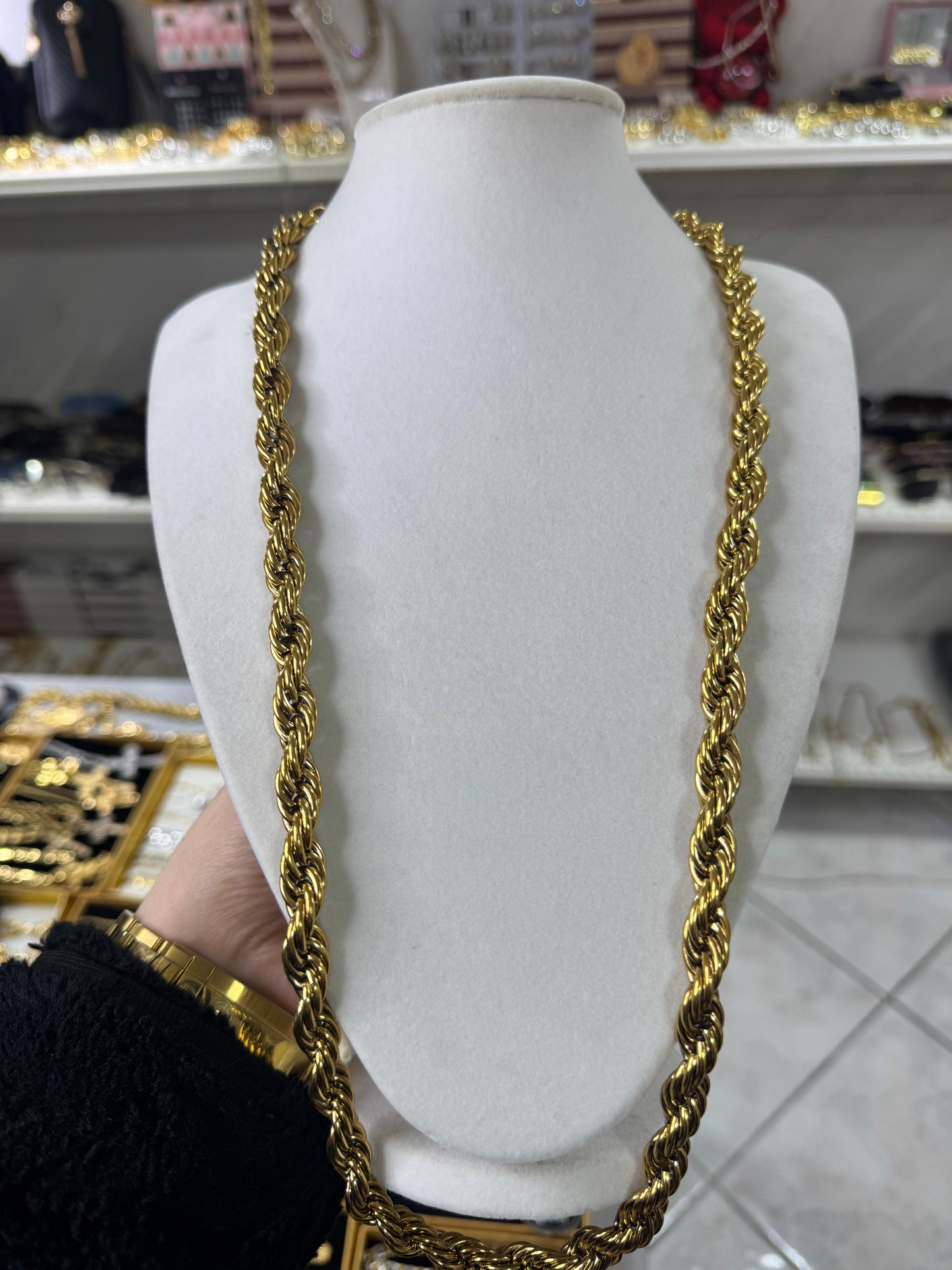 Collana corda 12 mm *080