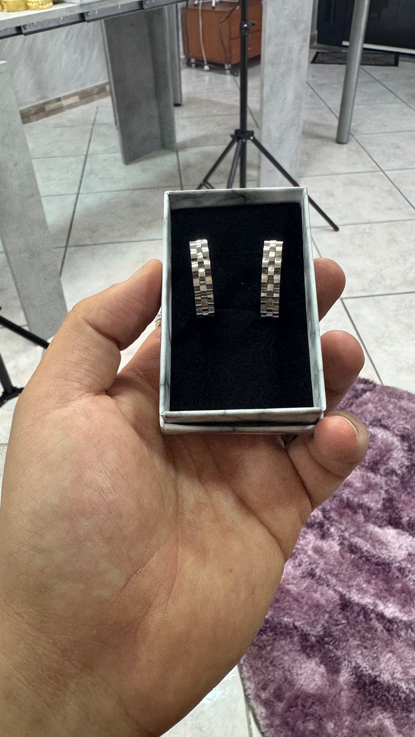 Orecchini unisex acciaio *21