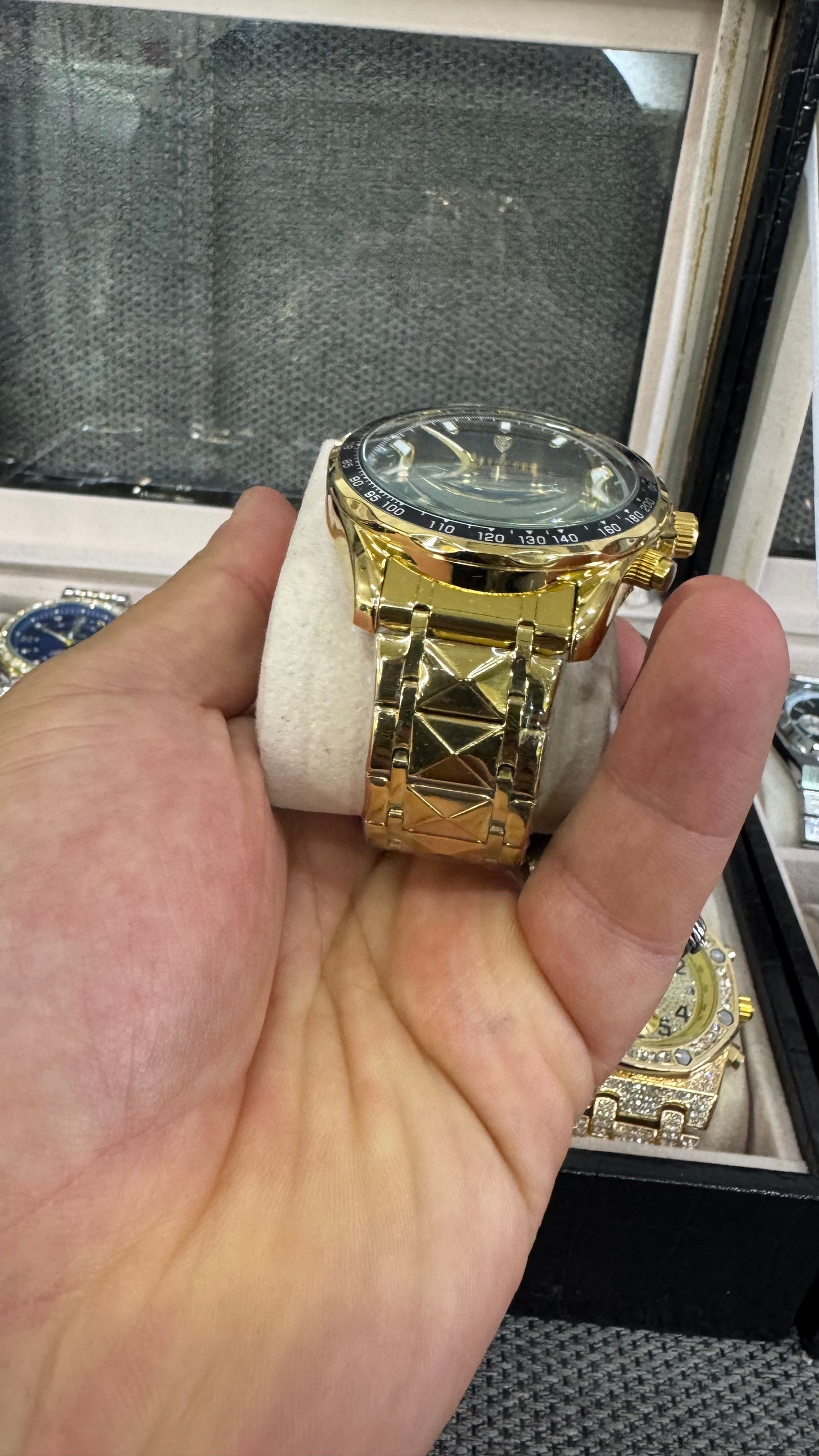 Orologio acciaio oro *30