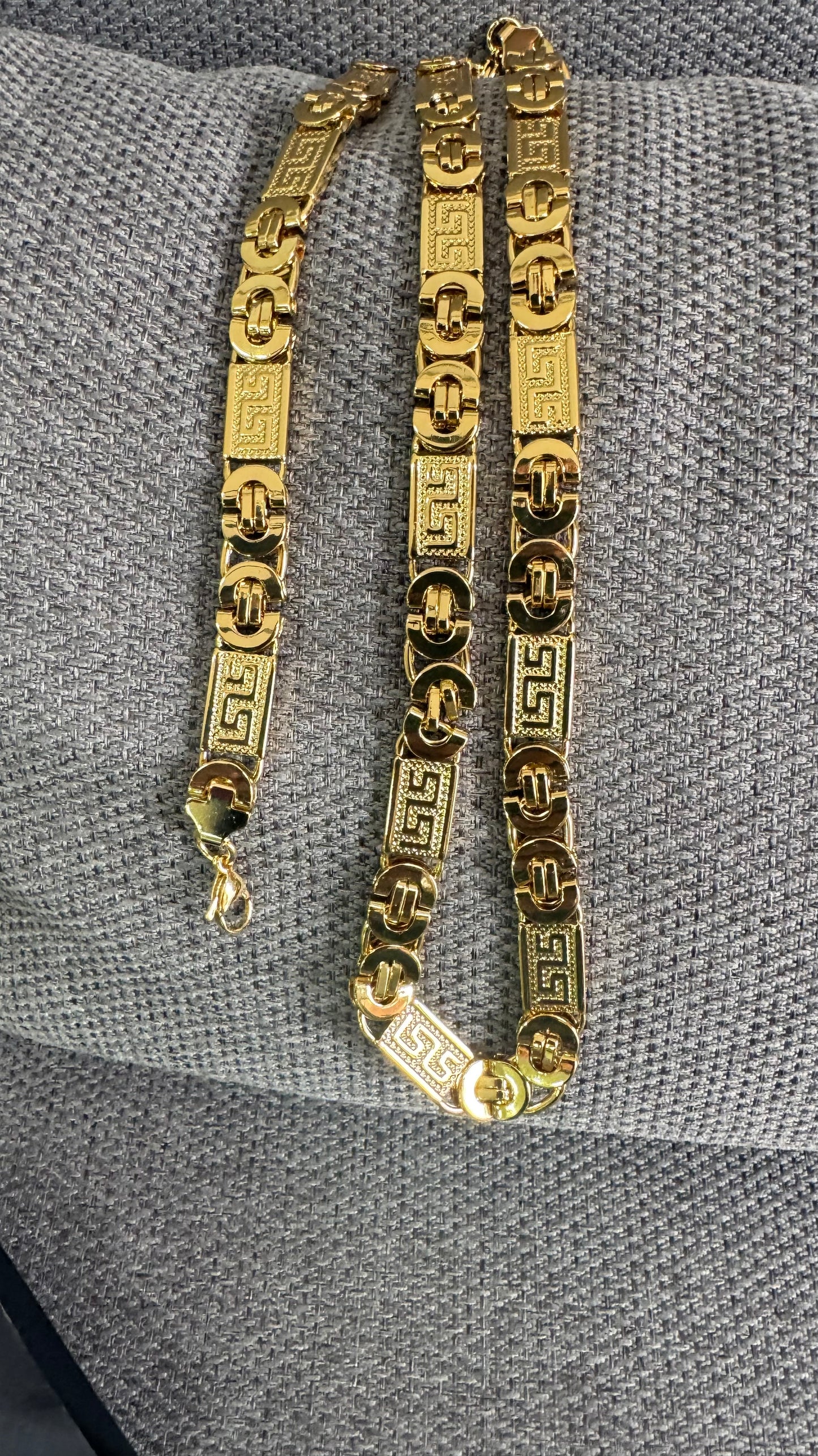 Combo Kit acciaio oro Greca *111