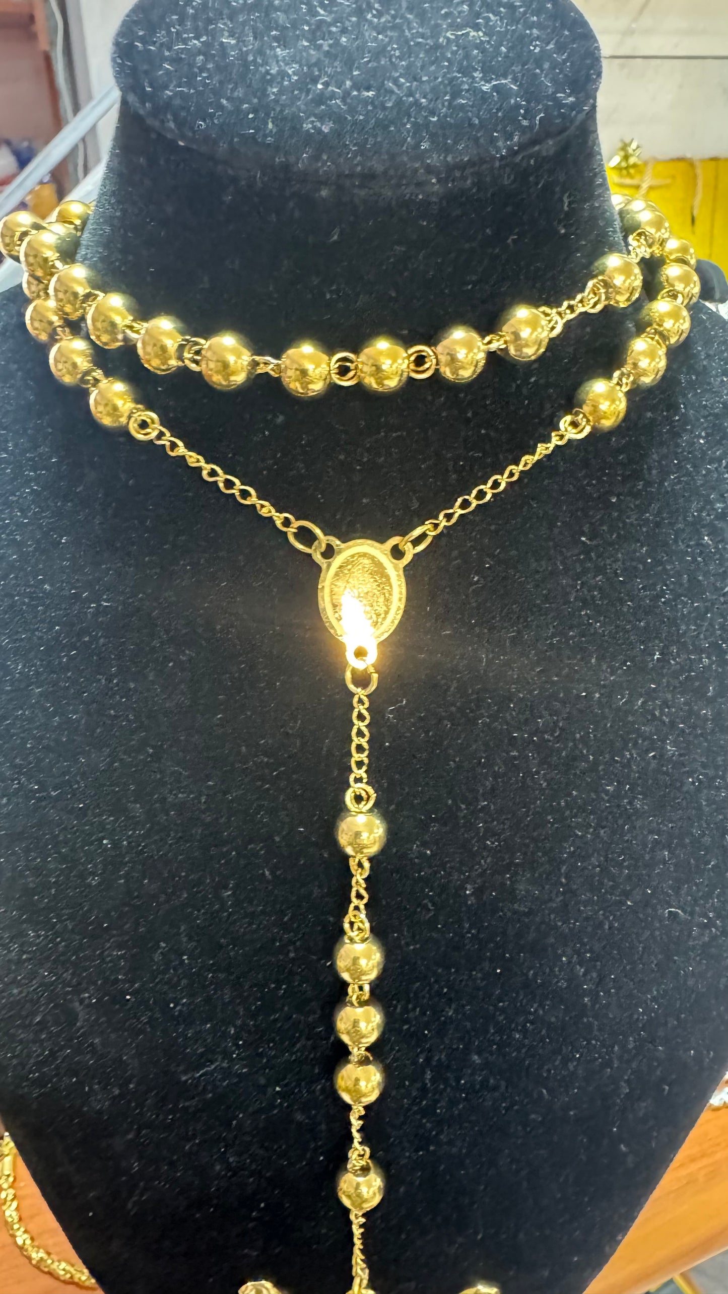 Rosario oro acciaio *19