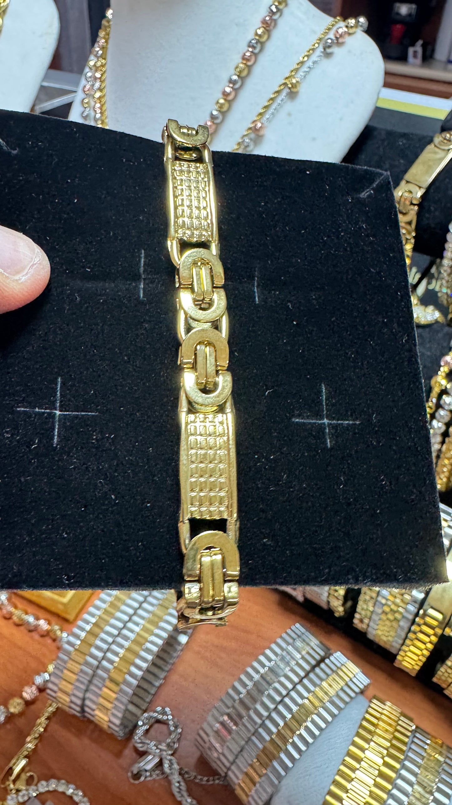 Bracciale acciaio *18