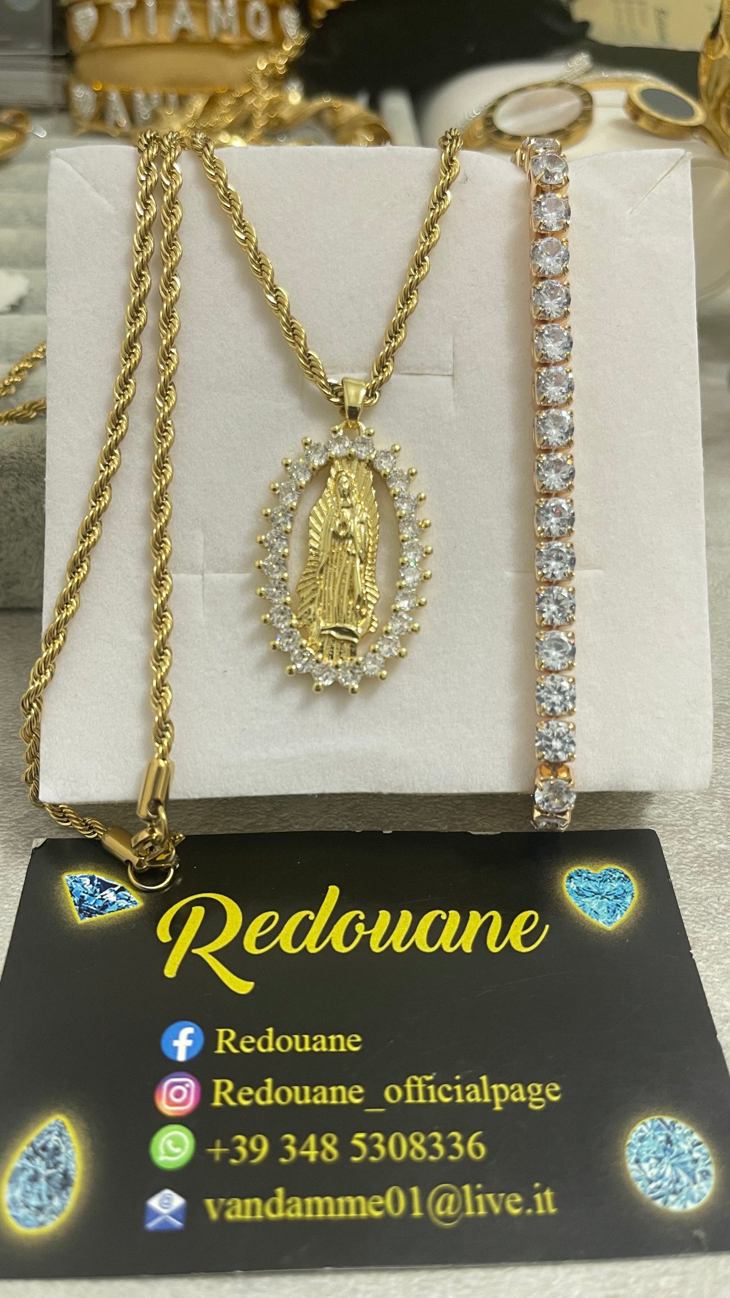 Combo kit madonna oro acciaio *61