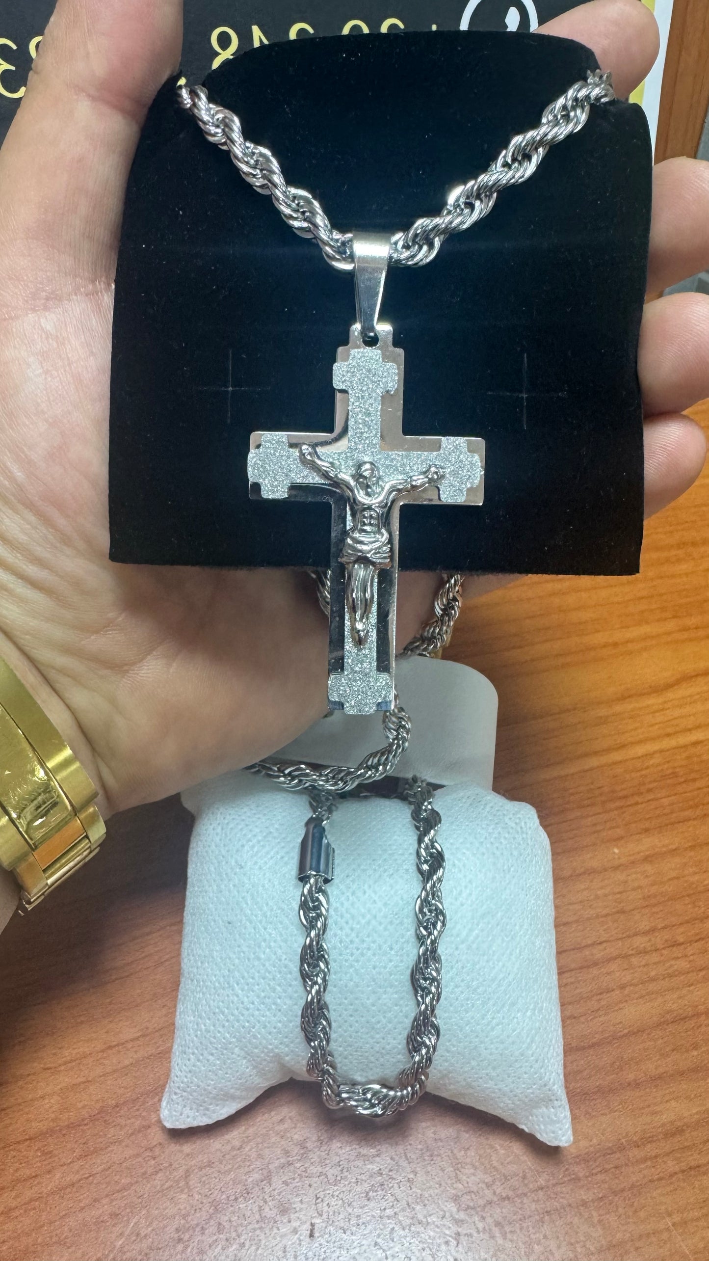 Combo kit acciaio argento *25